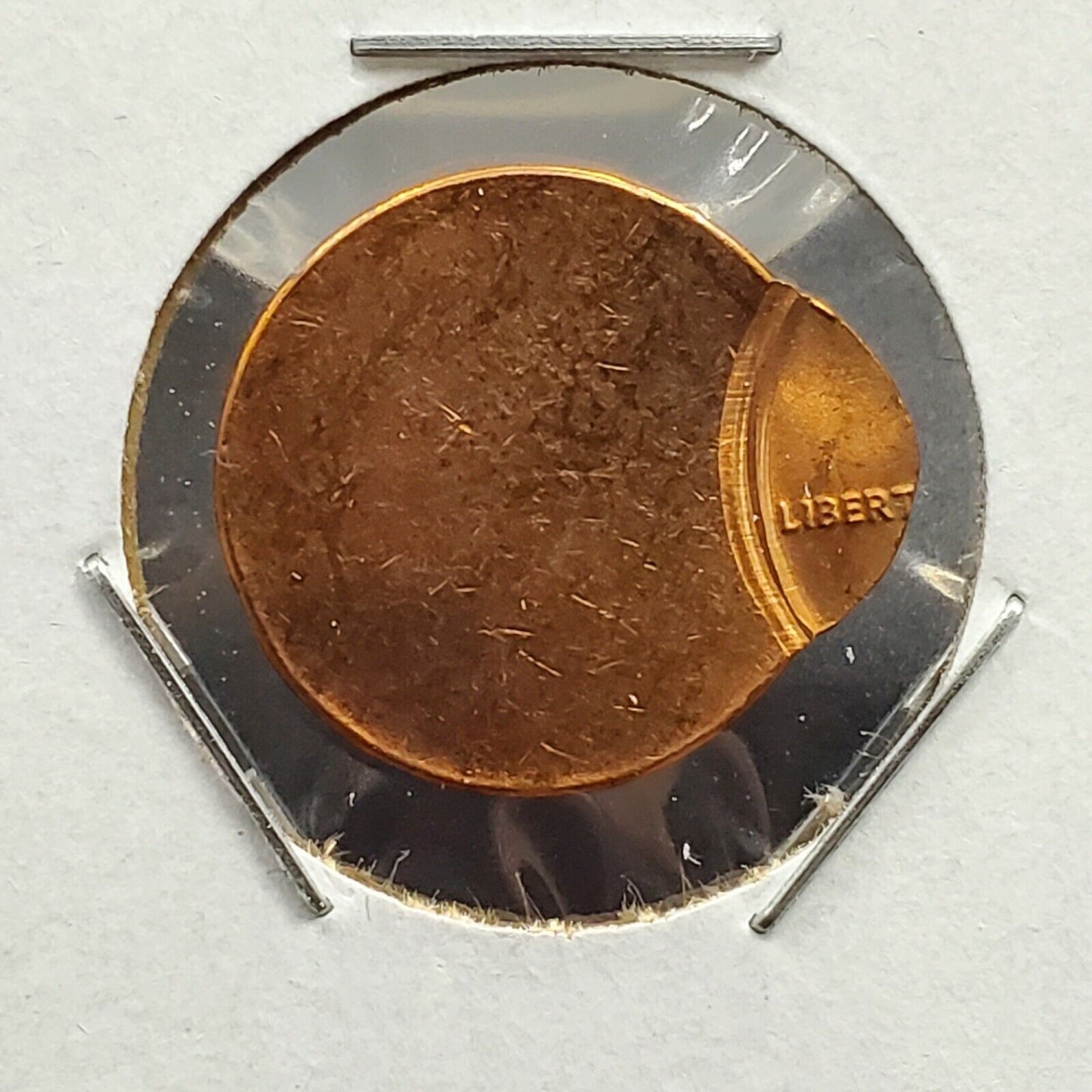90% Off Center Brass Bronze Alloy Lincoln Cent BU UNC 1962-1982 Error Variety