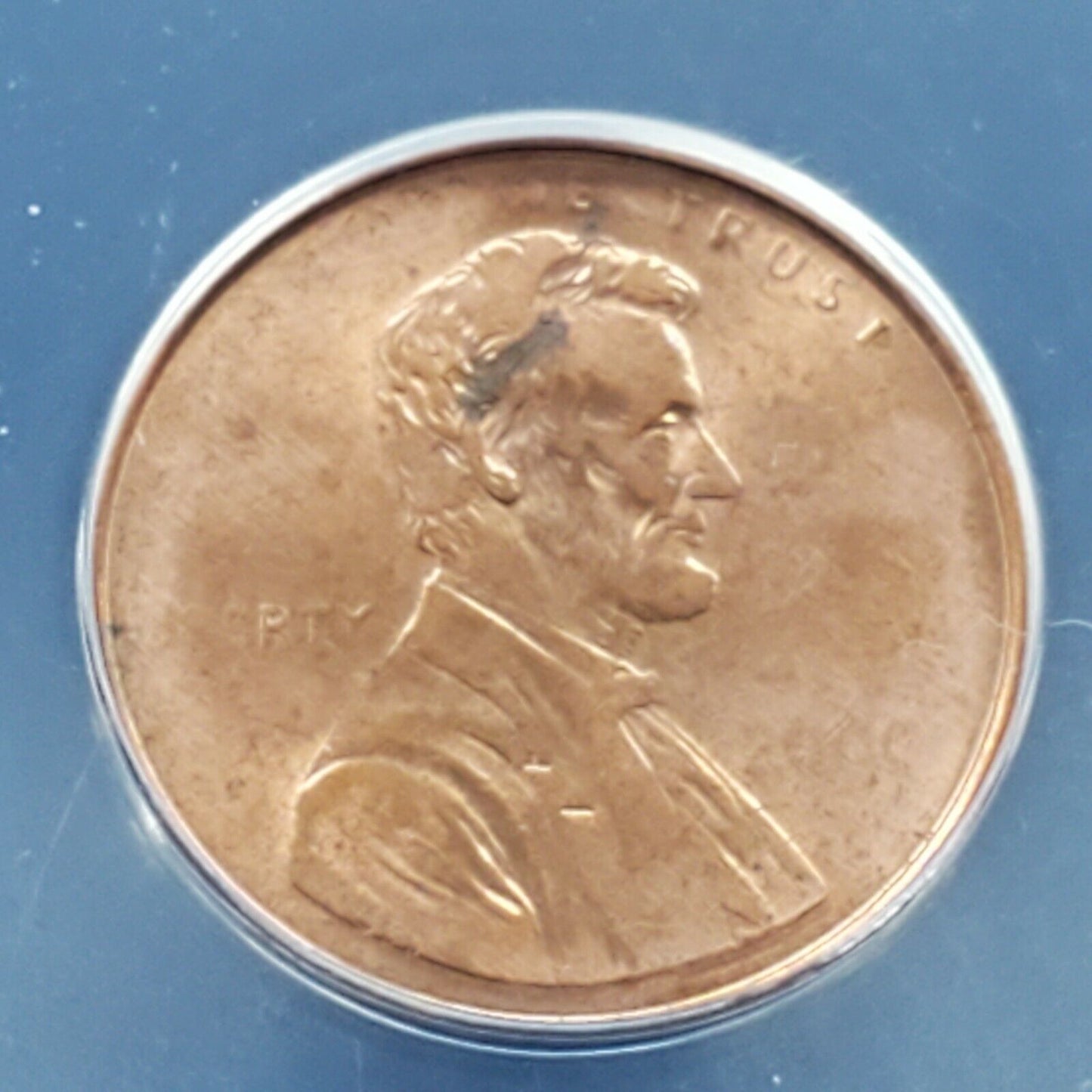 2000 Lincoln Memorial Cent Penny ANACS MS62 Major Struck Through Grease Error