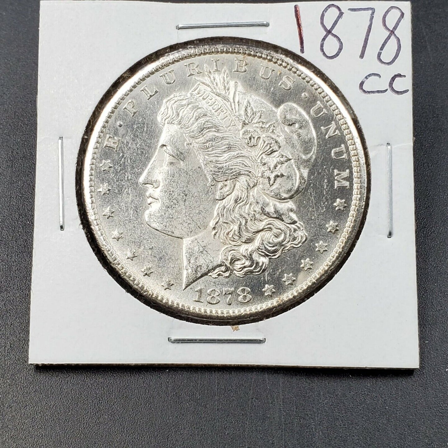 1878 CC Morgan Silver Eagle Dollar Coin AVG BU UNC VAM 20 R5 VERY RARE VAM