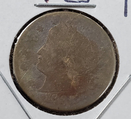 1891 Liberty Head V Nickel Neat Circ Toning