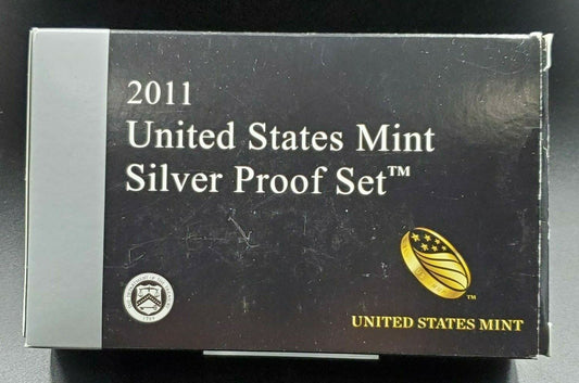2011 S US Proof 90% Silver Coin Set OGP Combo Ship Discount RobinsonsCoinTown