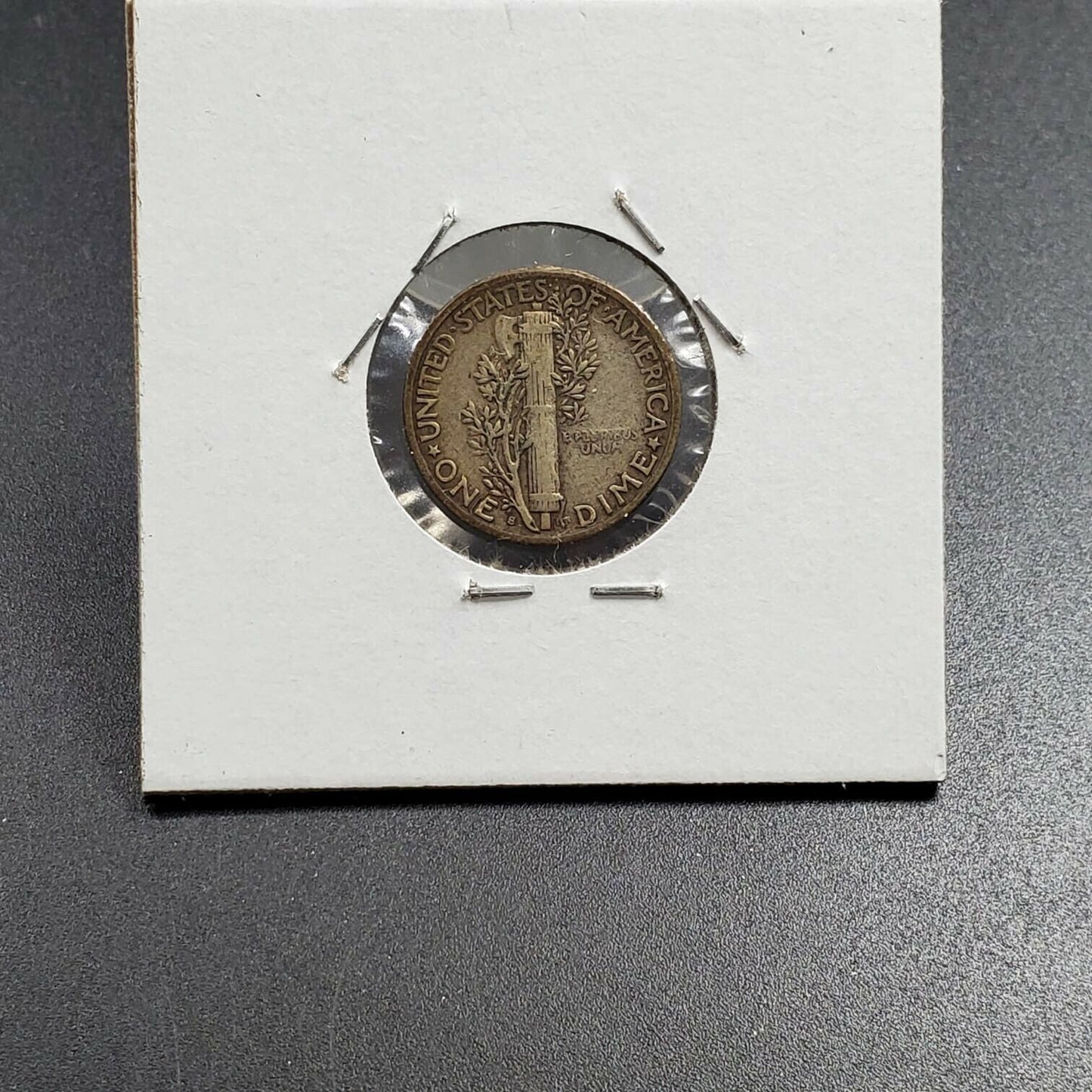 1945 s Mercury Dime MICRO S VARIETY SILVER COIN Choice VF Very Fine