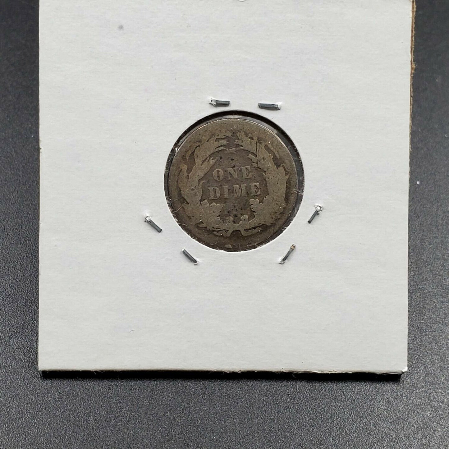 1890 Liberty Seated Silver Dime Coin Choice Circulated Condition