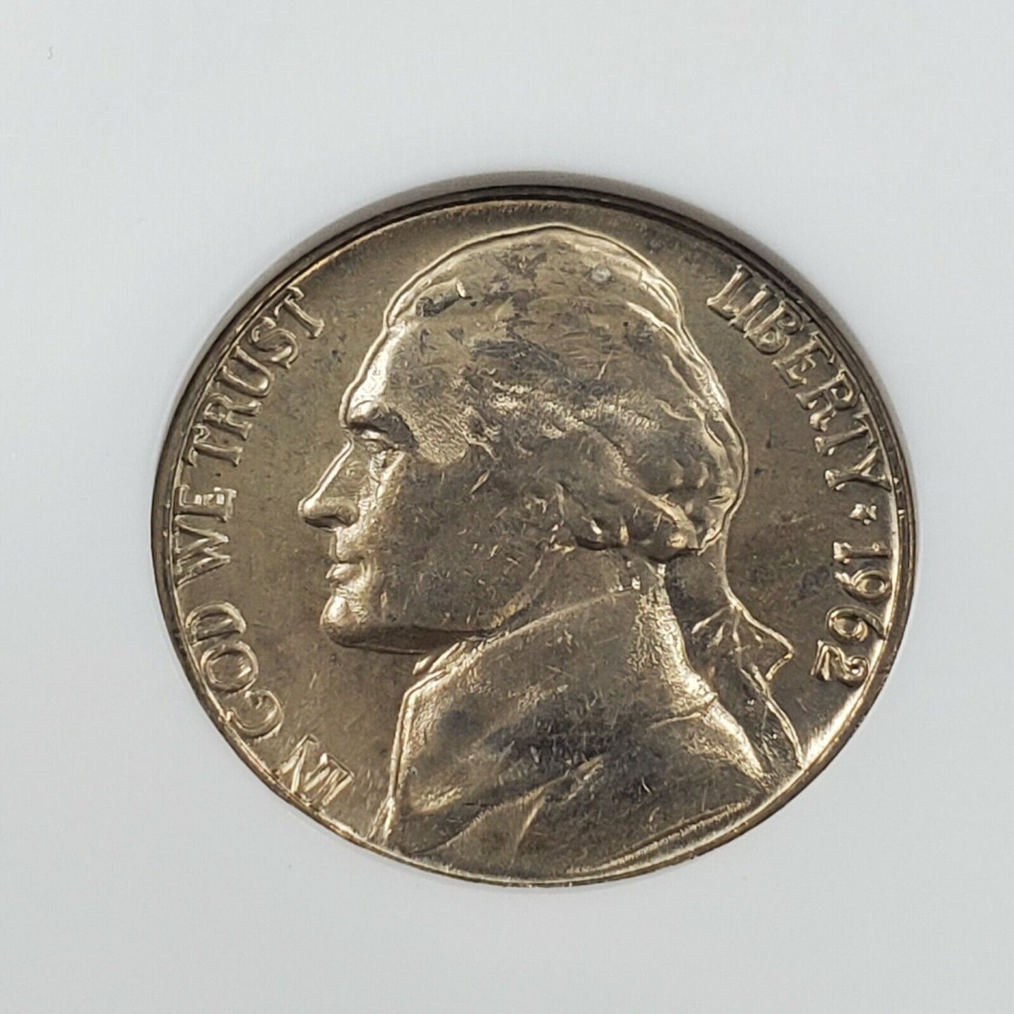 1962 D Jefferson Nickel Coin NGC MS65 Gem BU Certified