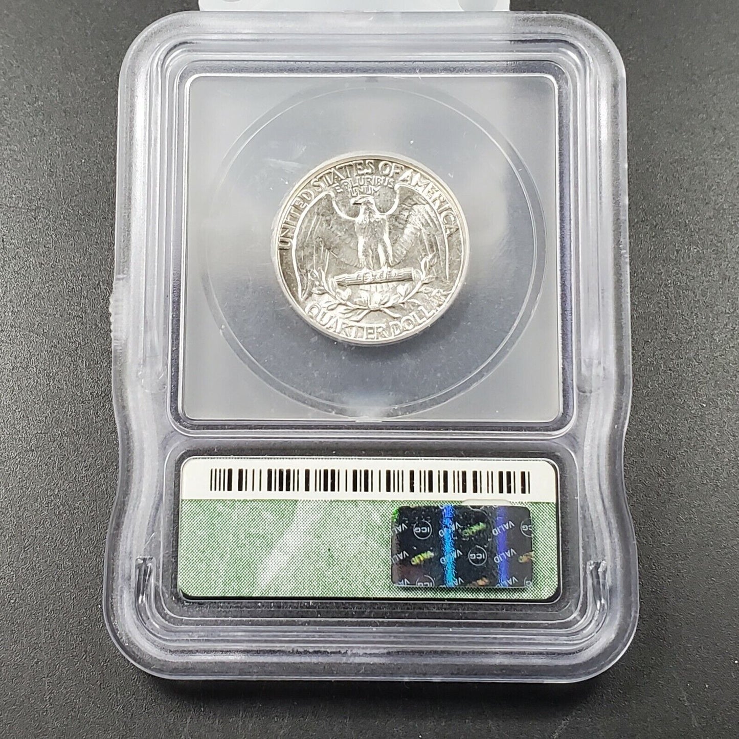 1963 P 25C Washington Quarter Silver Coin Business MS67 ICG Gem BU Toned