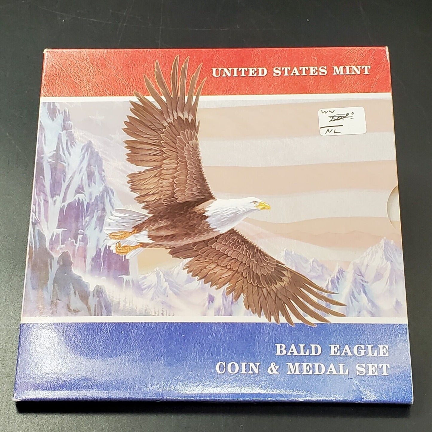 2008 BALD EAGLE COIN & MEDAL SET  OGP  US Mint