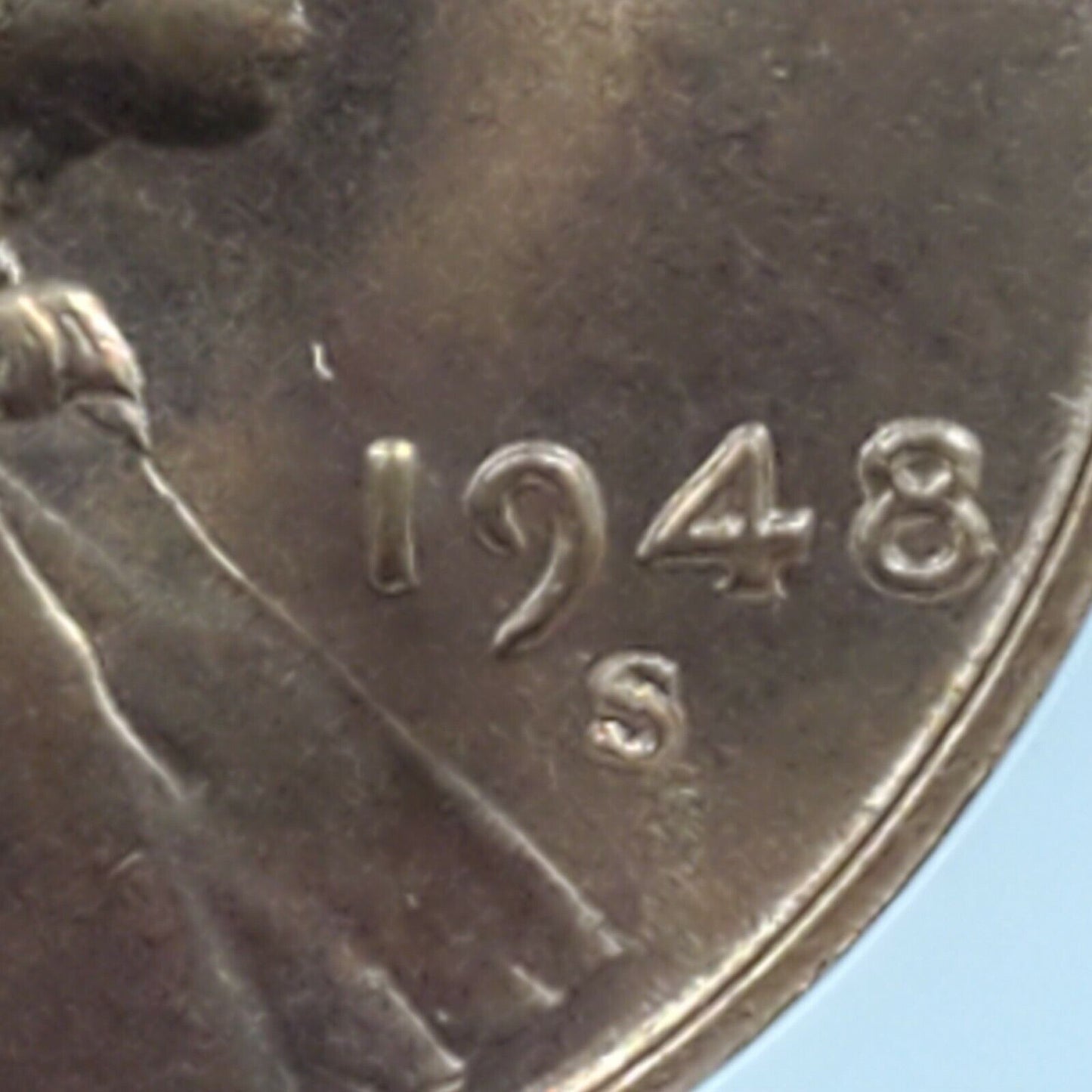 1948 s Lincoln Wheat Cent Penny Variety Coin ANACS MS64 RD S/S RPM-001 DDO-001
