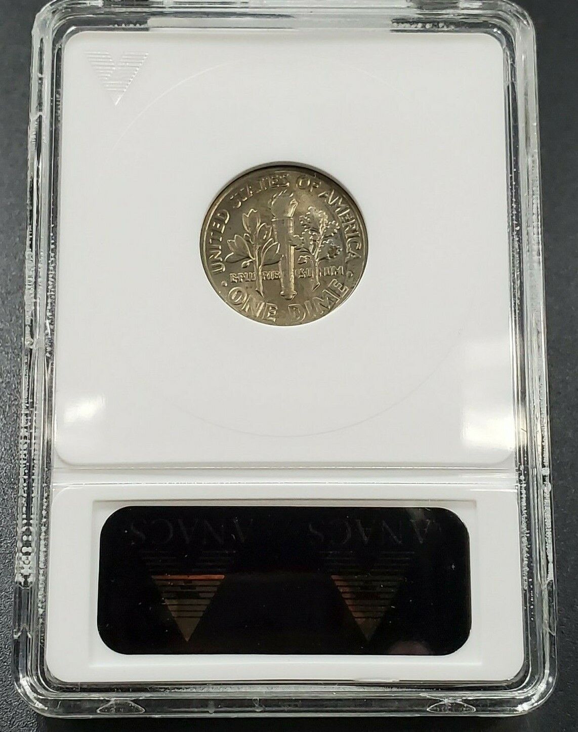 1970 D Roosevelt Dime Coin Vintage ANACS MS65 DDR 001 FS-801 Late Die Stage