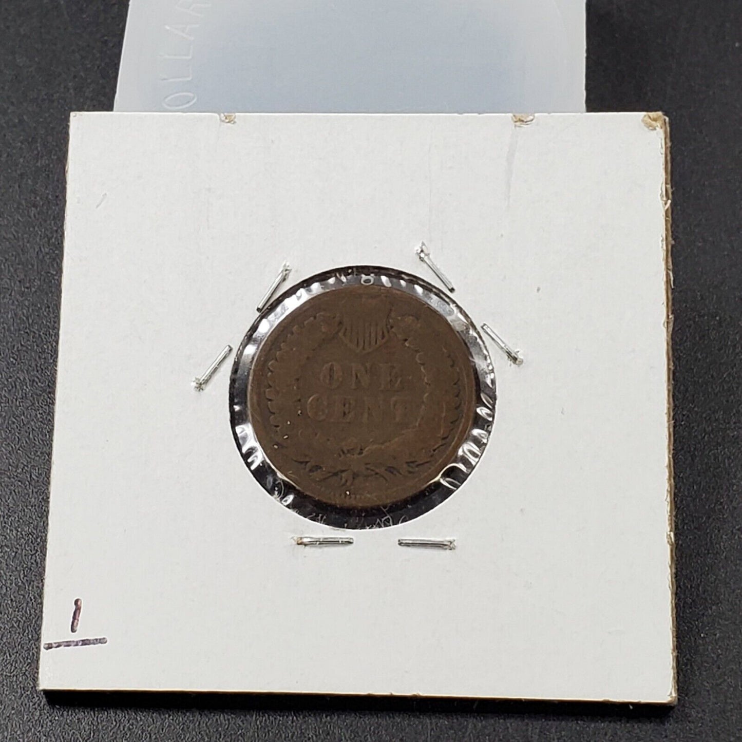 1885 P 1c Copper Nickel Indian Small Cent Penny Coin AG About Good