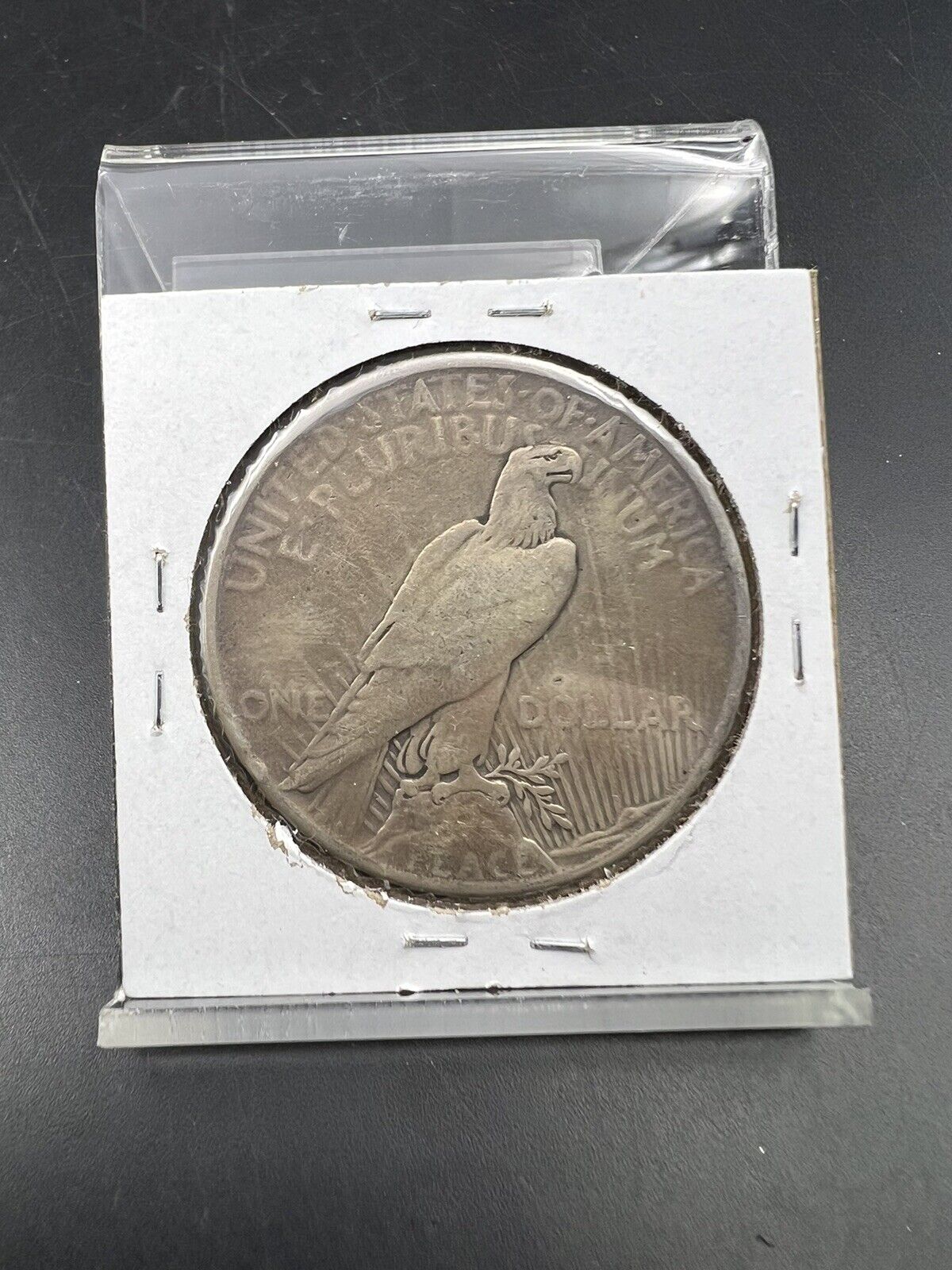 1921 $1 Peace Silver Dollar Coin Choice VG Very Good Circ Key Date High Relief