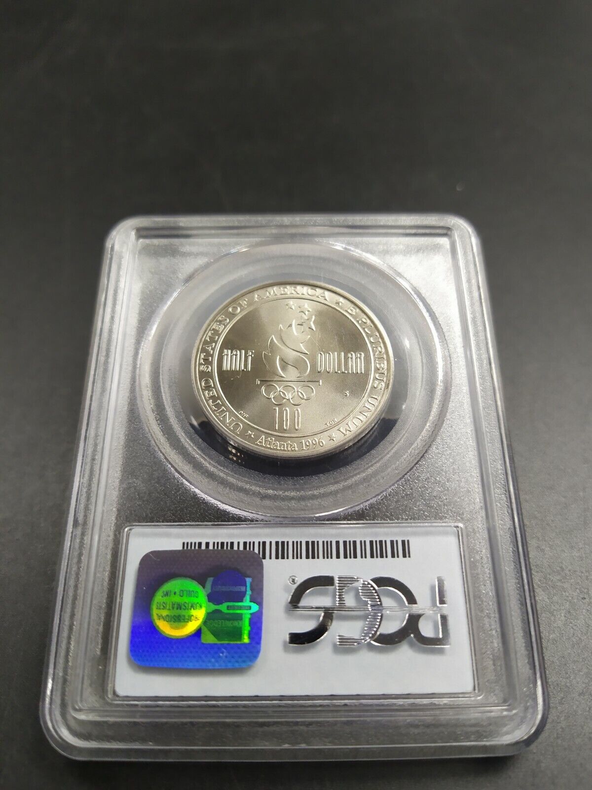 1996 S FIFA Olympics Soccer Futbol Commemorative  PCGS MS68 Gem BU
