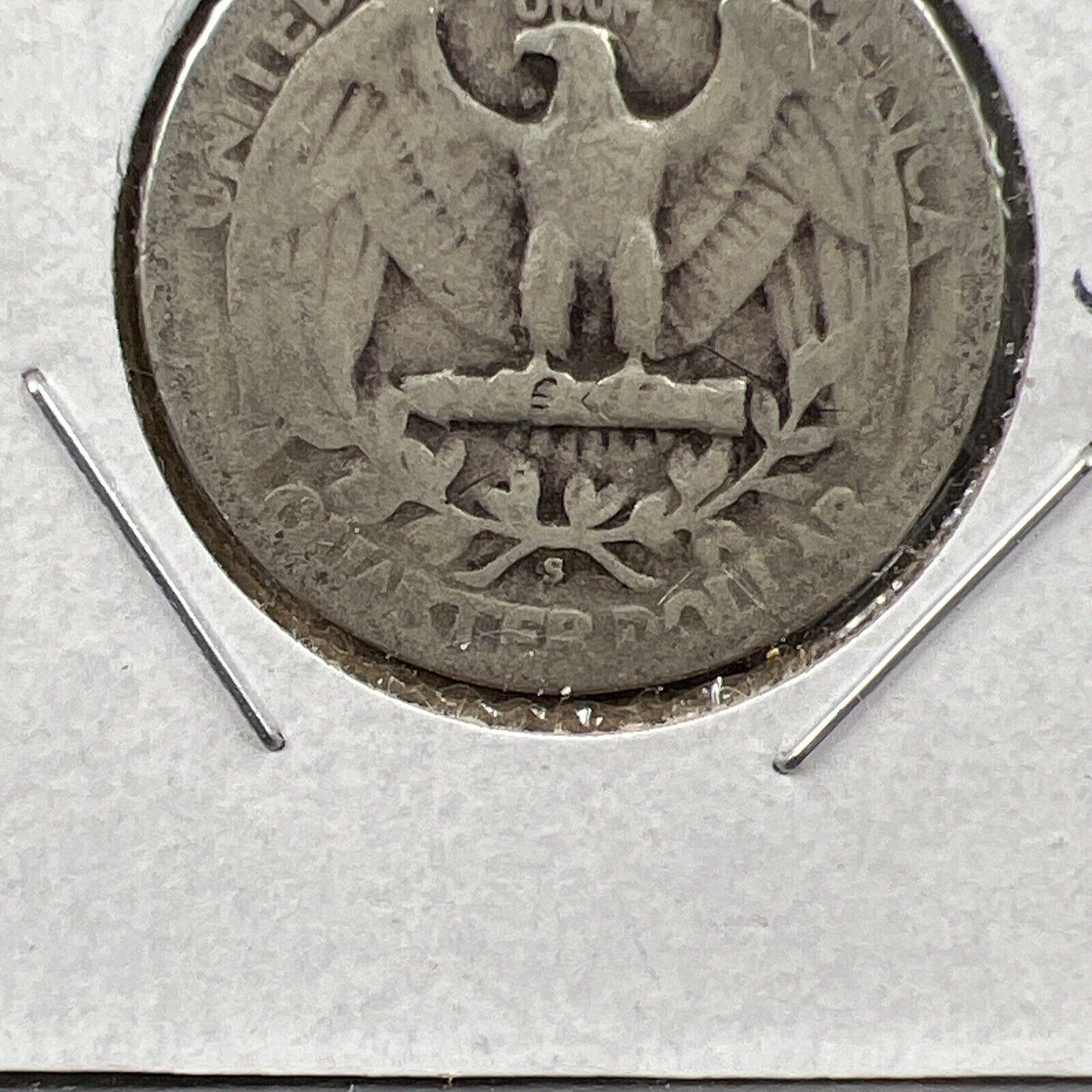 1941 S Large S 25c Washington Quarter Variety Coin CH AG About Good