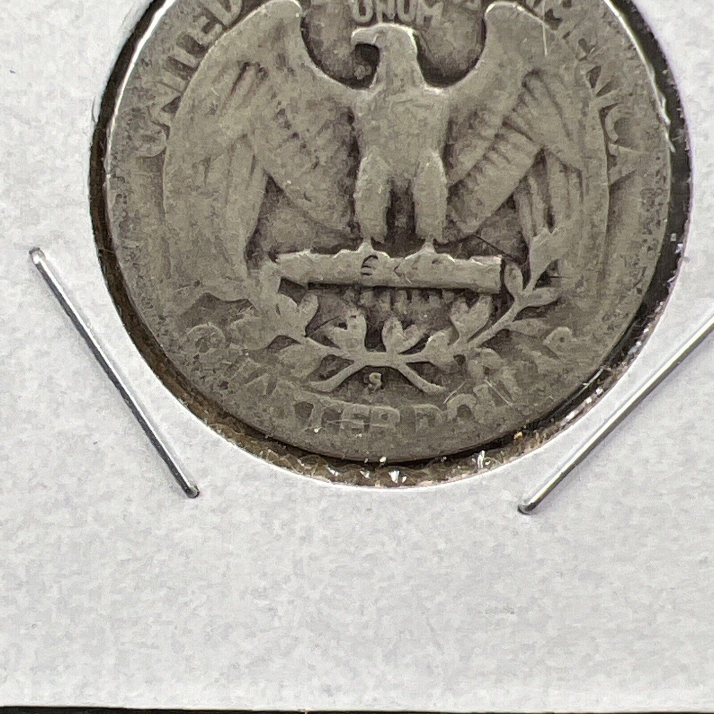 1941 S Large S 25c Washington Quarter Variety Coin CH AG About Good