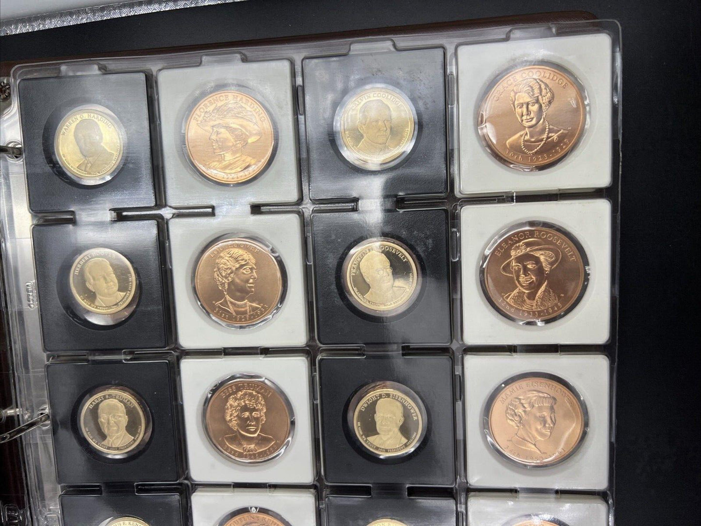 42 First Spouse Medals 42 Presidential Dollars 4 Pres Medals Set CH UNC & Proof