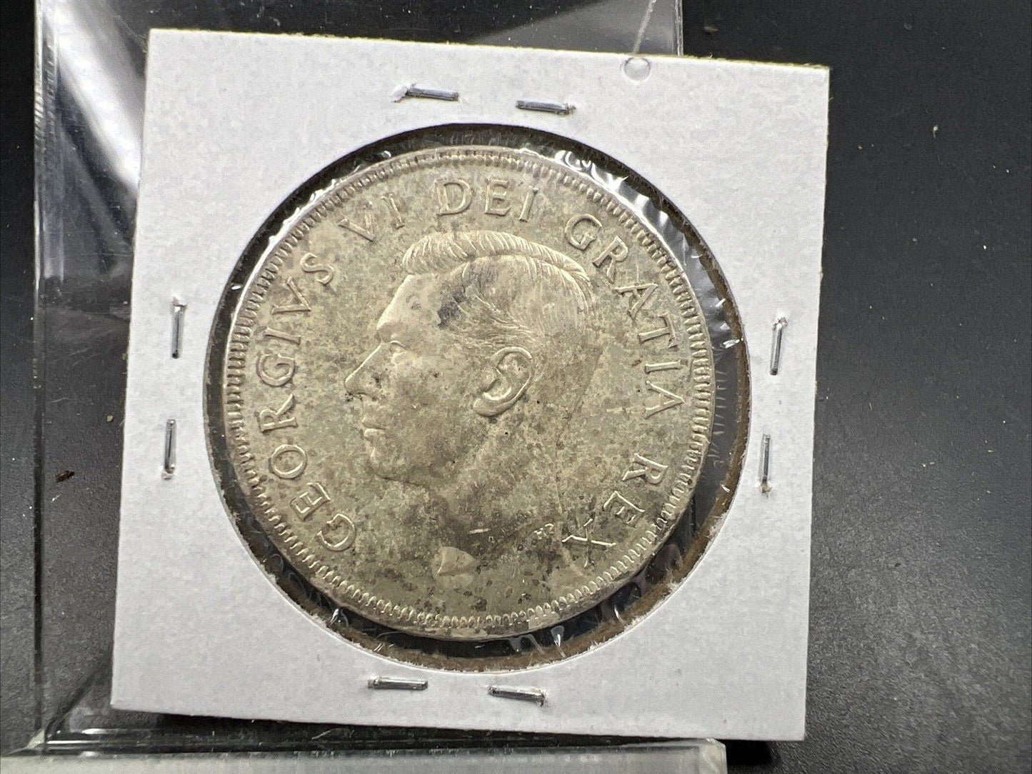 1950 Canada S$1 Silver One Dollar Coin XF EF Extra Fine Circulated Toning