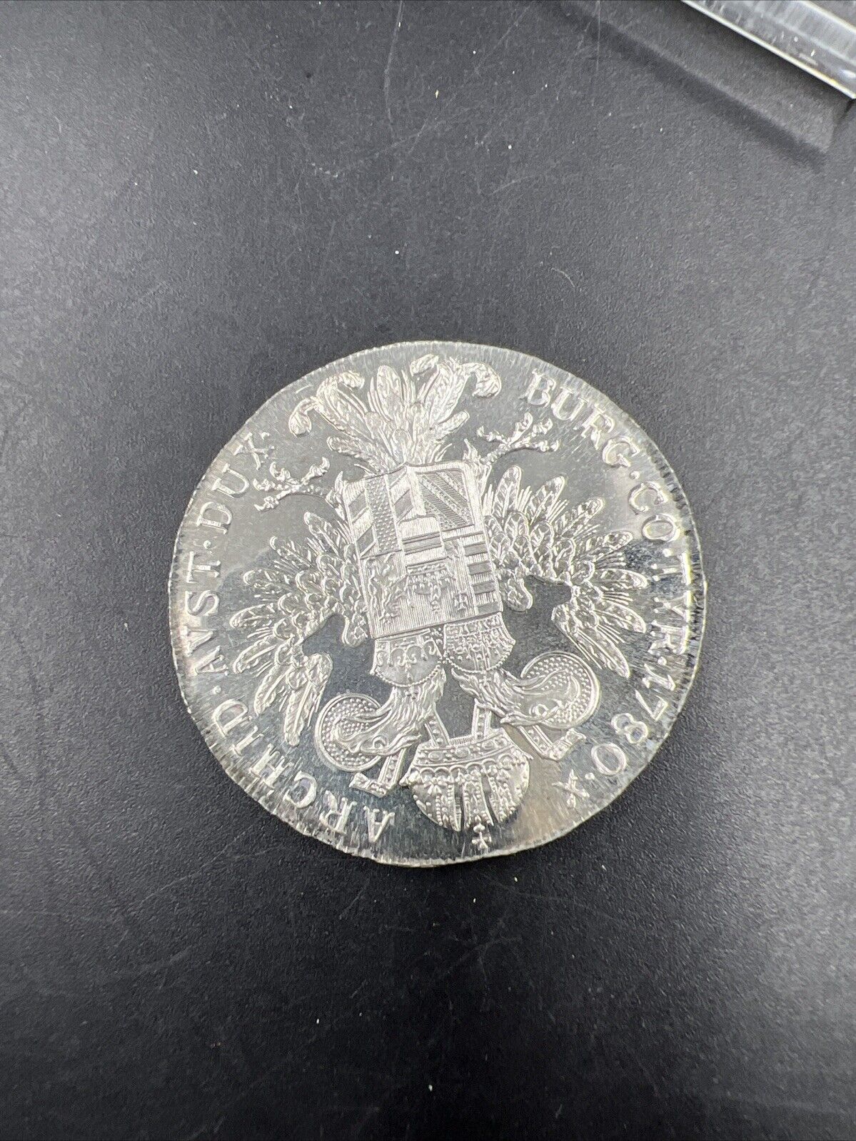 Maria Theresa Thaler 1780 Silver Coin Restrike Gem Proof Uncirculated #C