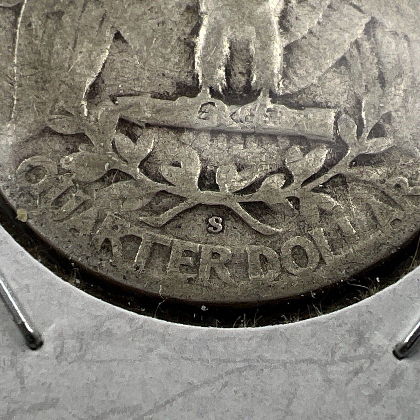 1945 S/S RPM 002 25c Washington Quarter Variety Coin CH AG About Good