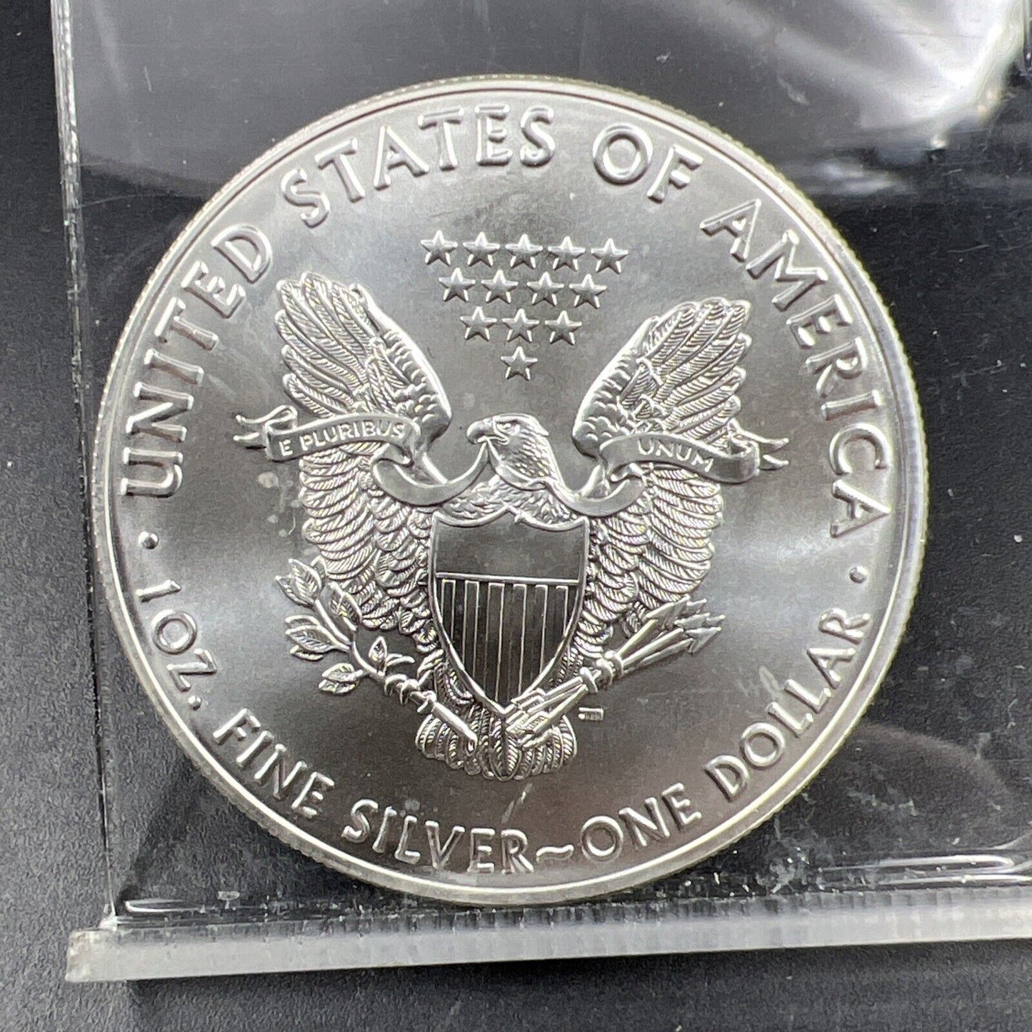 2015 ERROR ASE Laminated Planchet error American 1 oz Silver Eagle Coin BU