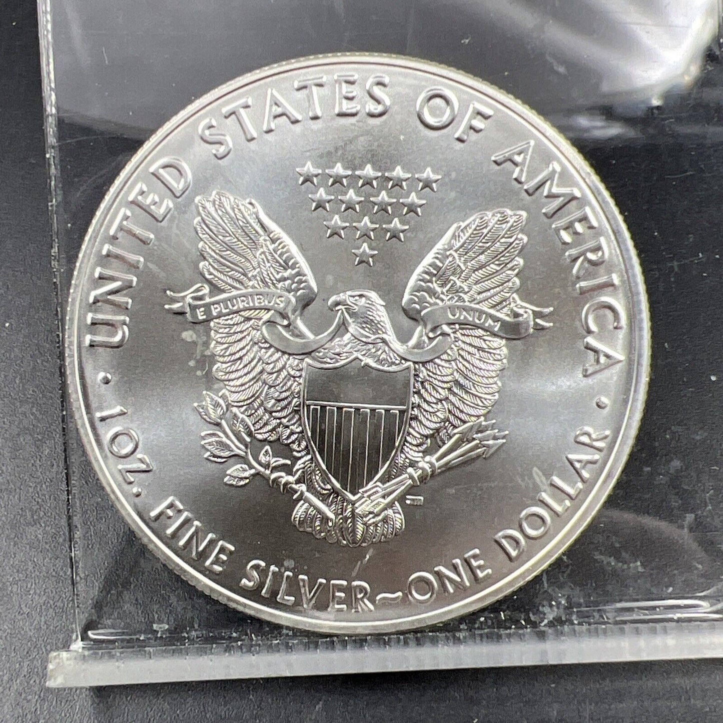 2015 ERROR ASE Laminated Planchet error American 1 oz Silver Eagle Coin BU