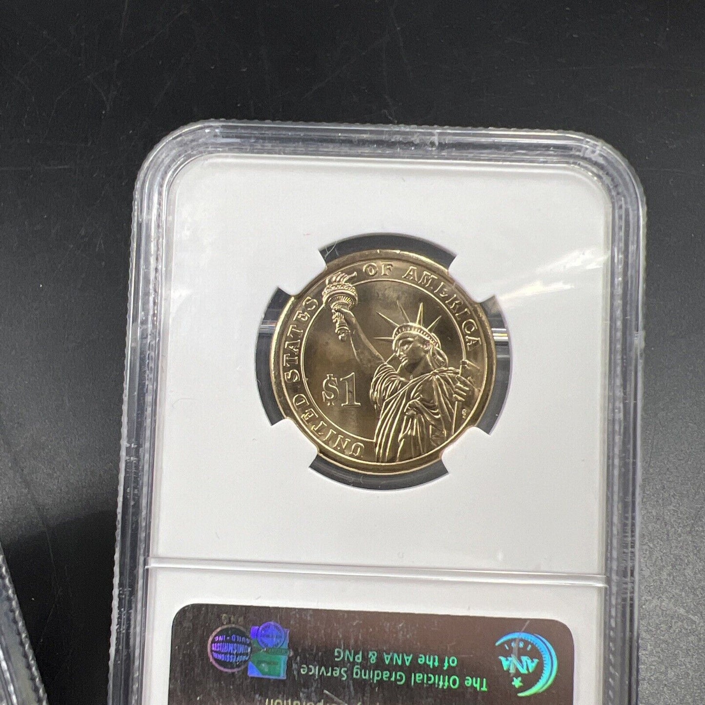 2007 P & D $1 George Washington Presidential Dollar Two Coin Set NGC BU Certifie