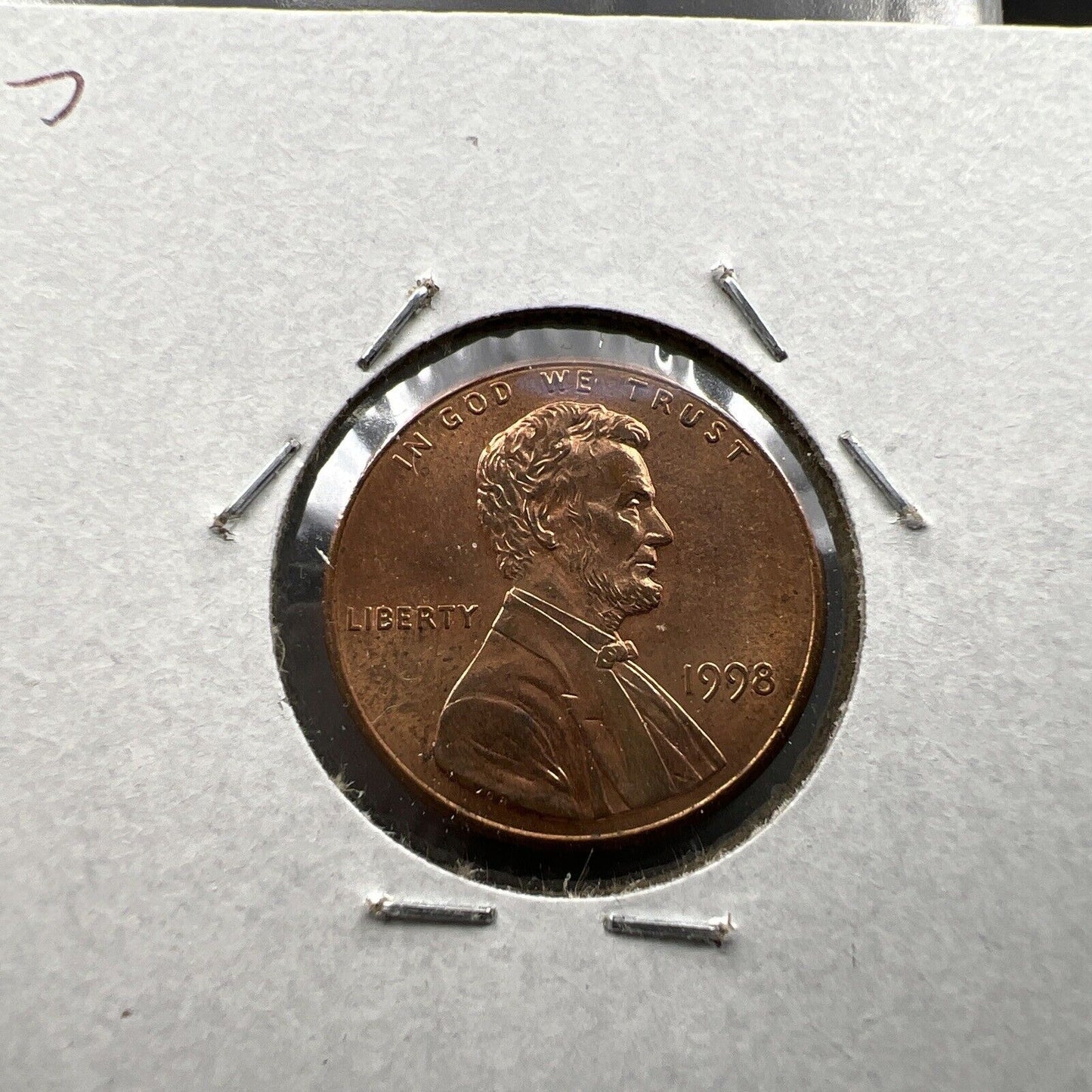1998 1c Lincoln Memorial One Cent Penny Wide AM Variety XF EF Circ FS-901 #C