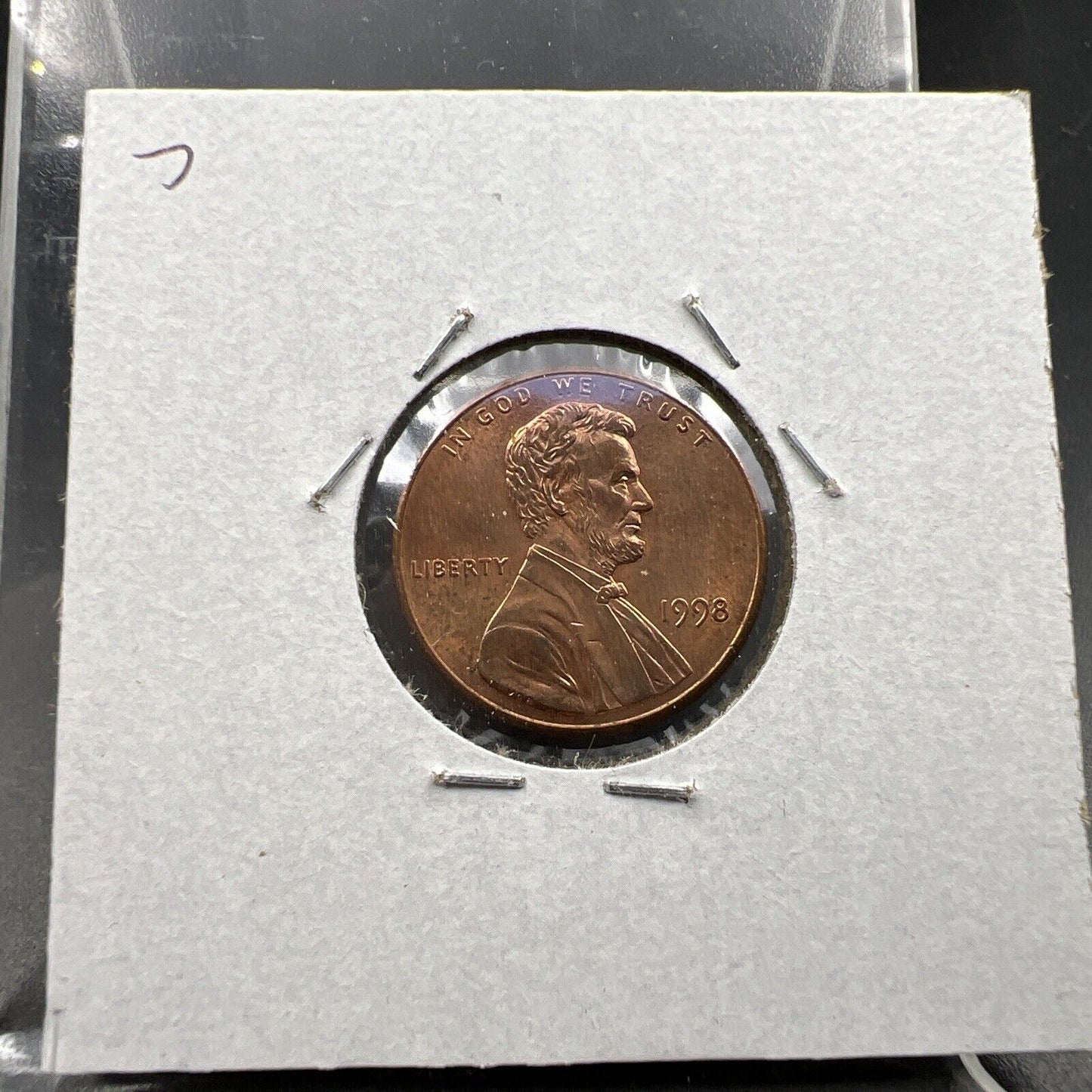 1998 1c Lincoln Memorial One Cent Penny Wide AM Variety XF EF Circ FS-901 #C
