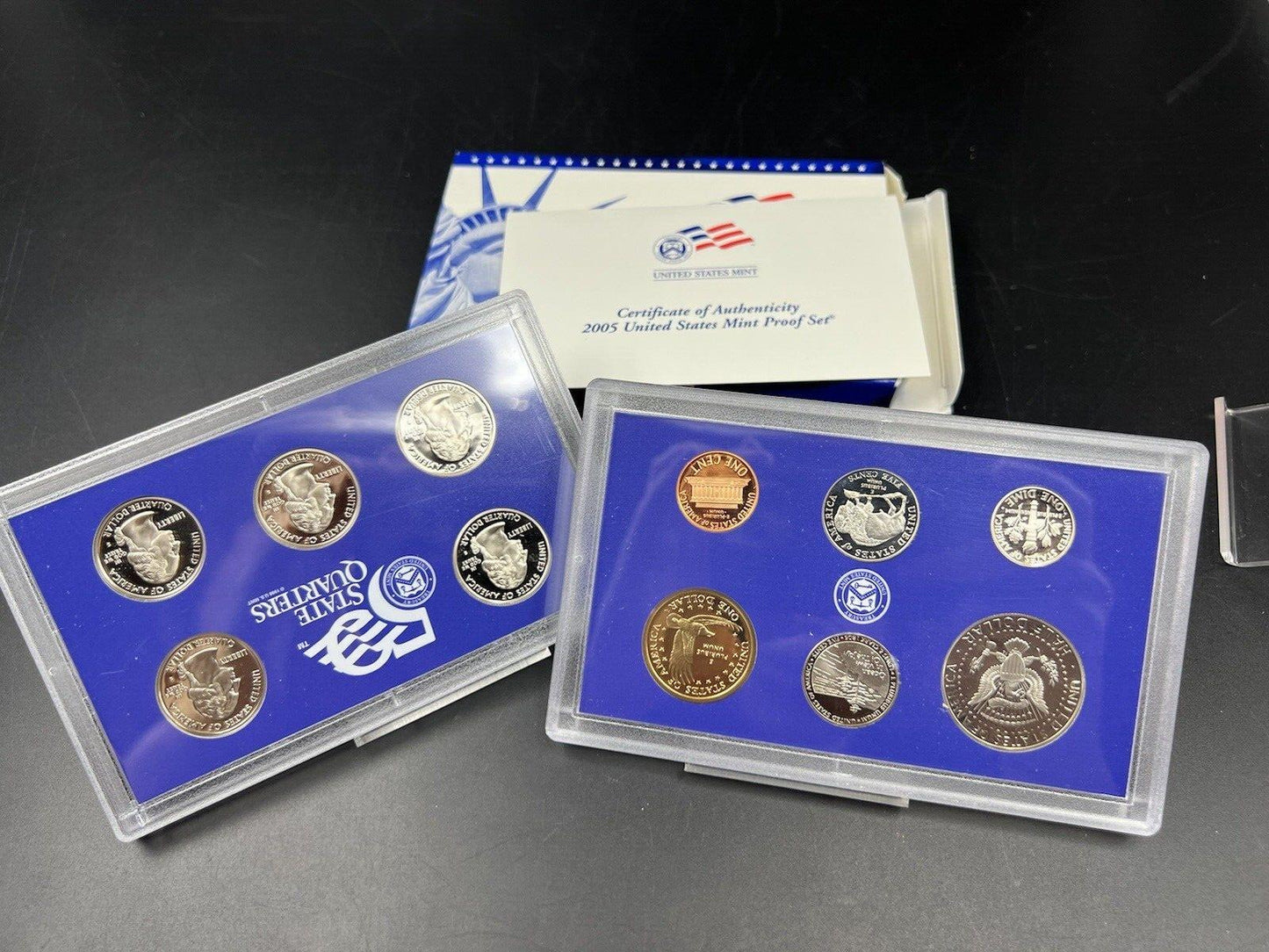2005 S US Mint GEM Proof Set 11 Coin Complete OGP