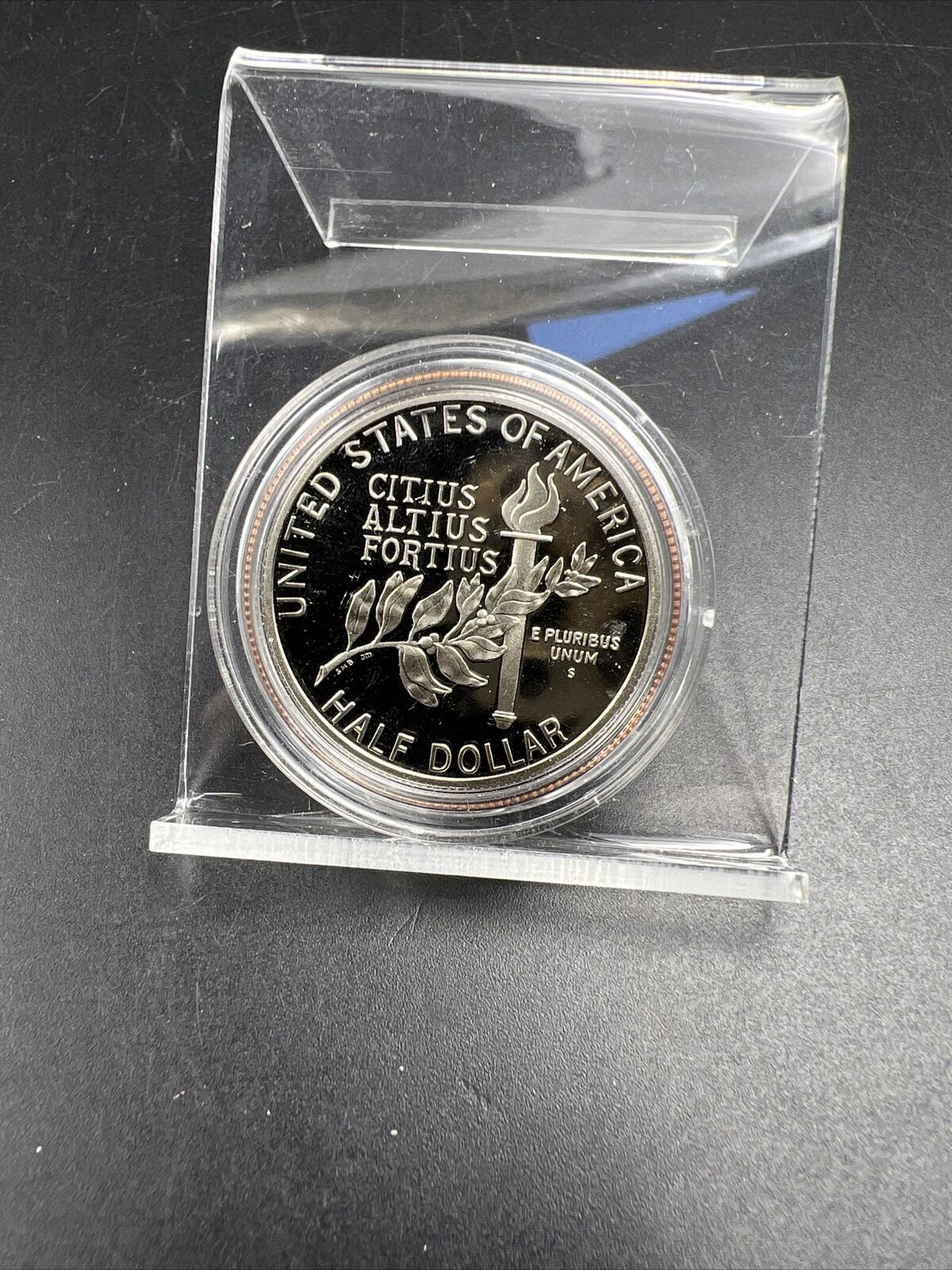 1992 S Gem Proof Olympic Gymnastics - Commemorative Half Dollar in Capsule