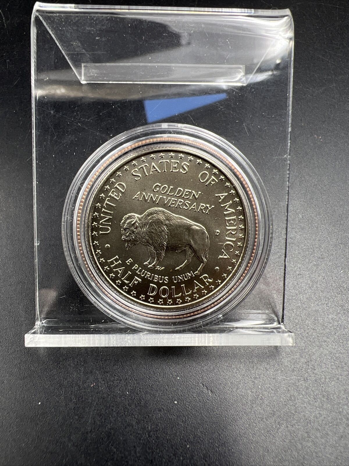 1991 D Gem BU Mount MT Rushmore Commemorative Half Dollar in Capsule CLAD