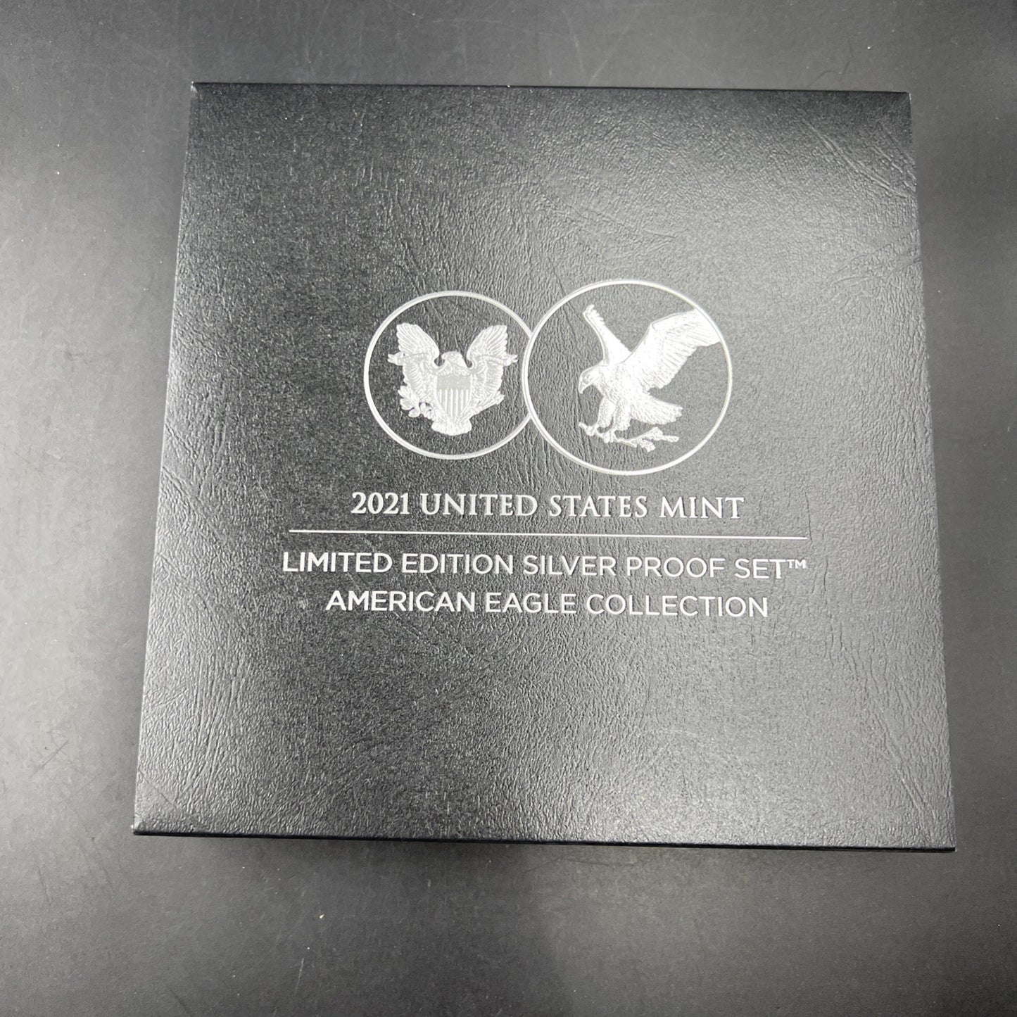 2021 6 Coin Limited Edition Silver Proof Set with Type 1 & 2 ASE Silver Eagles !