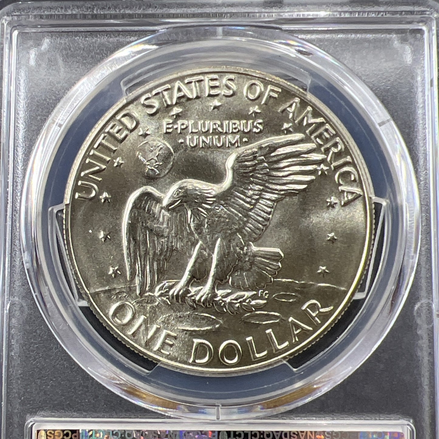 1974-S Ike Eisenhower Bicentennial BU 40% SILVER Dollar Coin MS67 PCGS Gem BU #2
