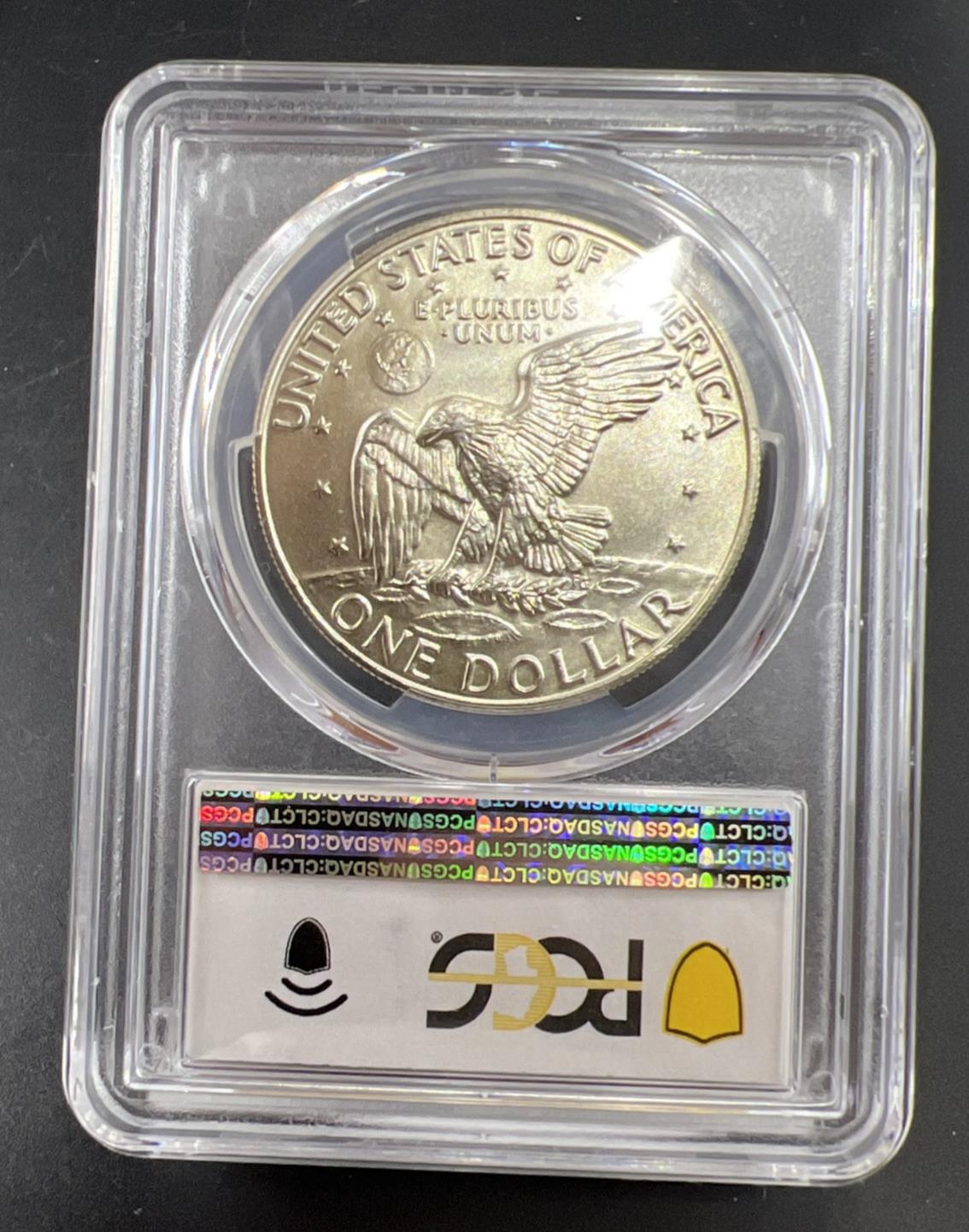 1974-S Ike Eisenhower Bicentennial BU 40% SILVER Dollar Coin MS67 PCGS Gem BU #7