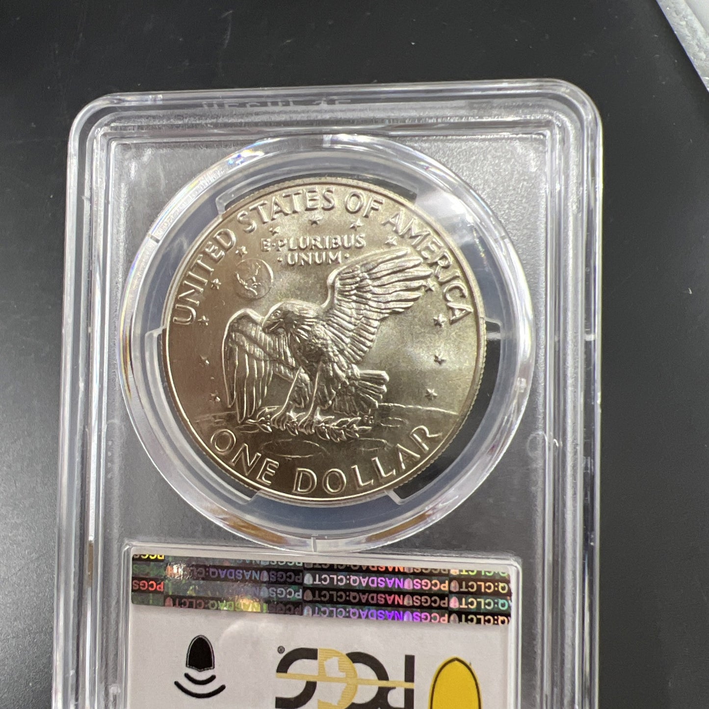 1974-S Ike Eisenhower Bicentennial BU 40% SILVER Dollar Coin MS67 PCGS Gem BU #7