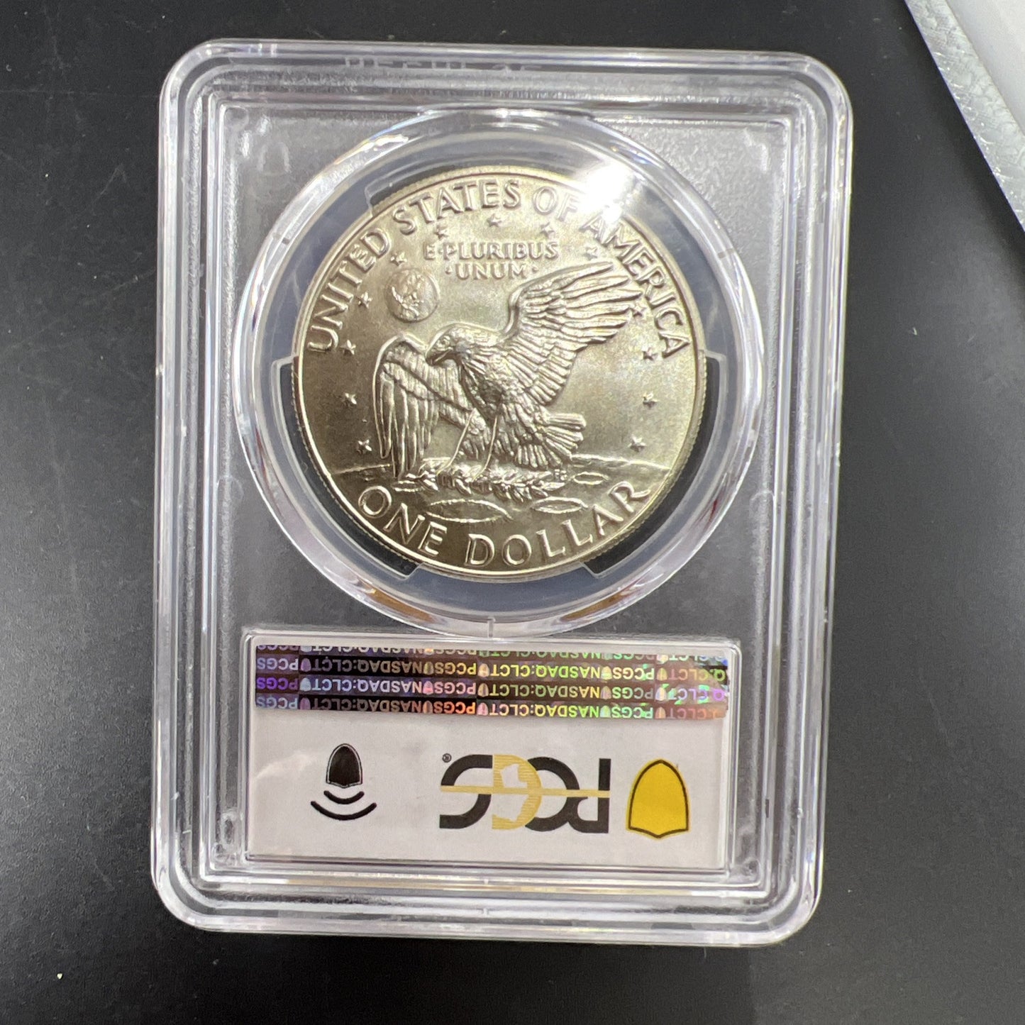 1974-S Ike Eisenhower Bicentennial BU 40% SILVER Dollar Coin MS67 PCGS Gem BU #7