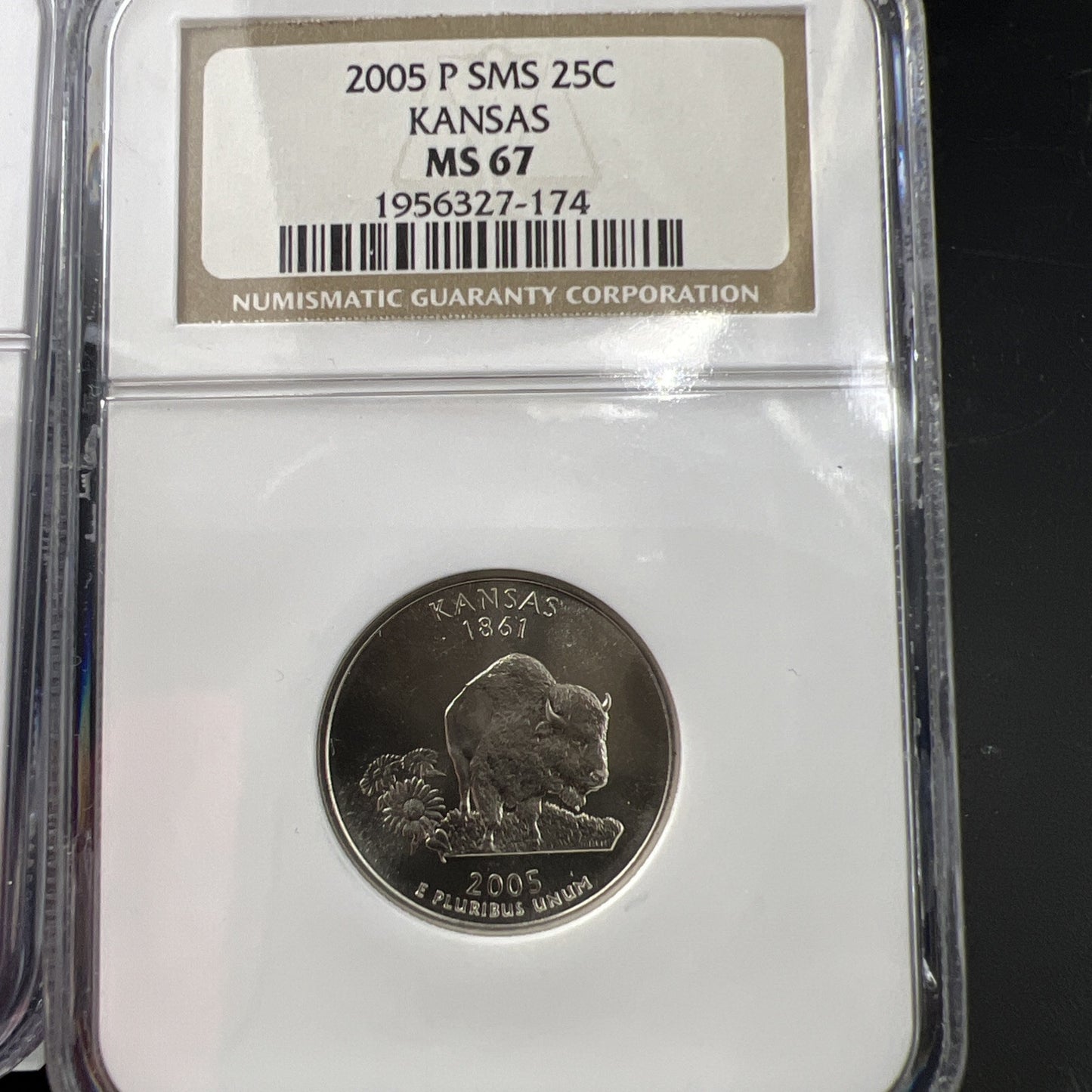 2005 D Complete 5 Coin SMS Quarter Set NGC Graded MS67