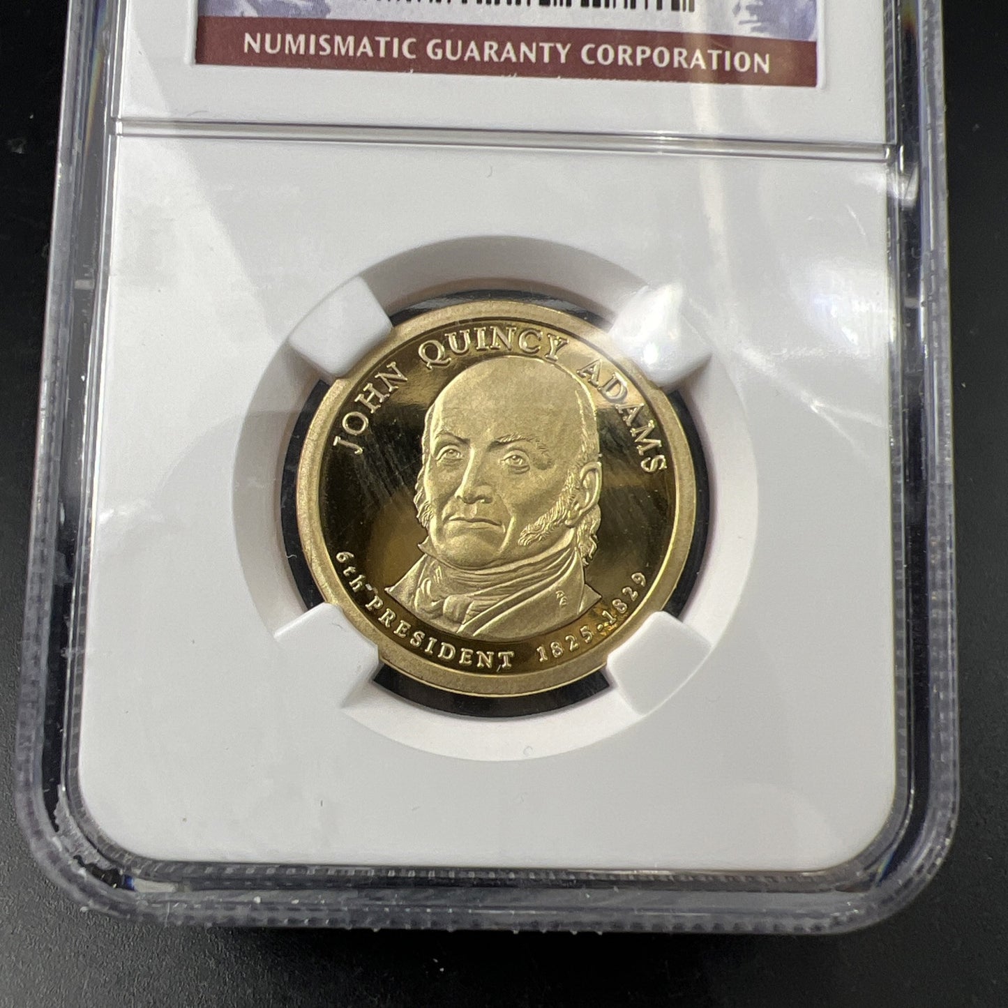 2008 S John Quincy Adams Proof Presidential Dollar Coin NGC PF69 UCAM #357