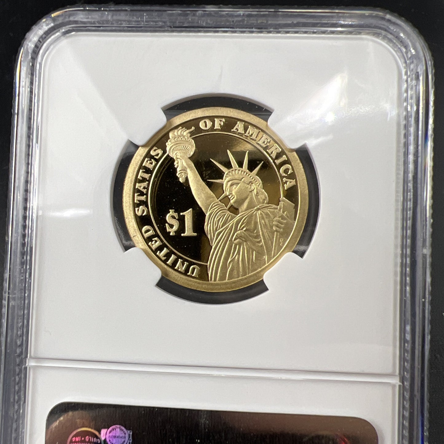 2008 S John Quincy Adams Proof Presidential Dollar Coin NGC PF69 UCAM #357