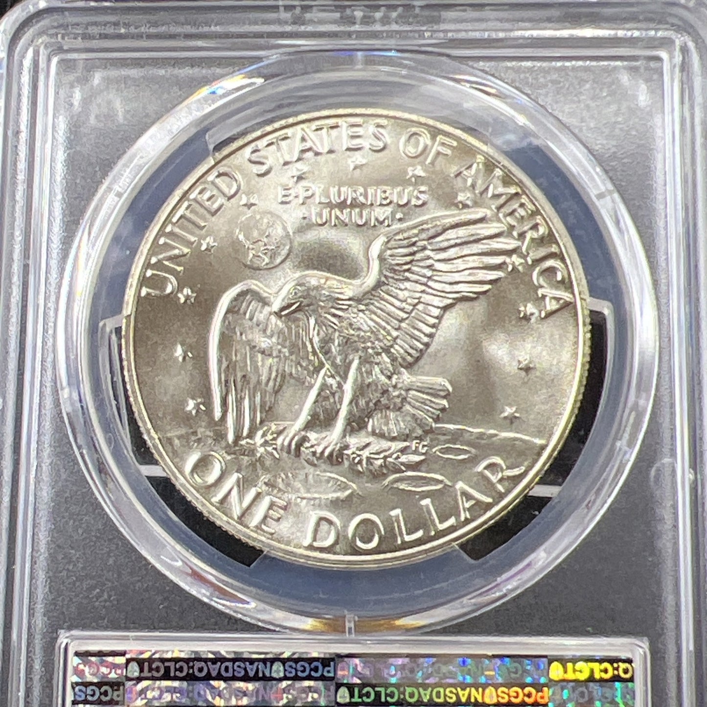 1974-S Ike Eisenhower Bicentennial BU 40% SILVER Dollar Coin MS67 PCGS Gem BU #9