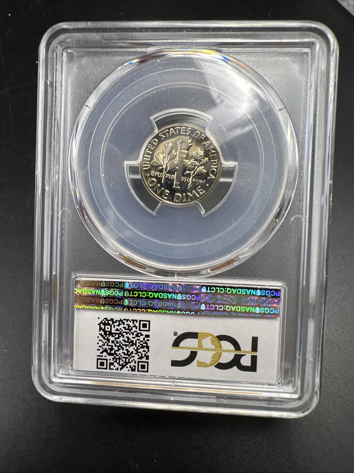 1974 S 10c Roosevelt Clad Copper Nickel Dime Coin PCGS PR69 DCAM #734