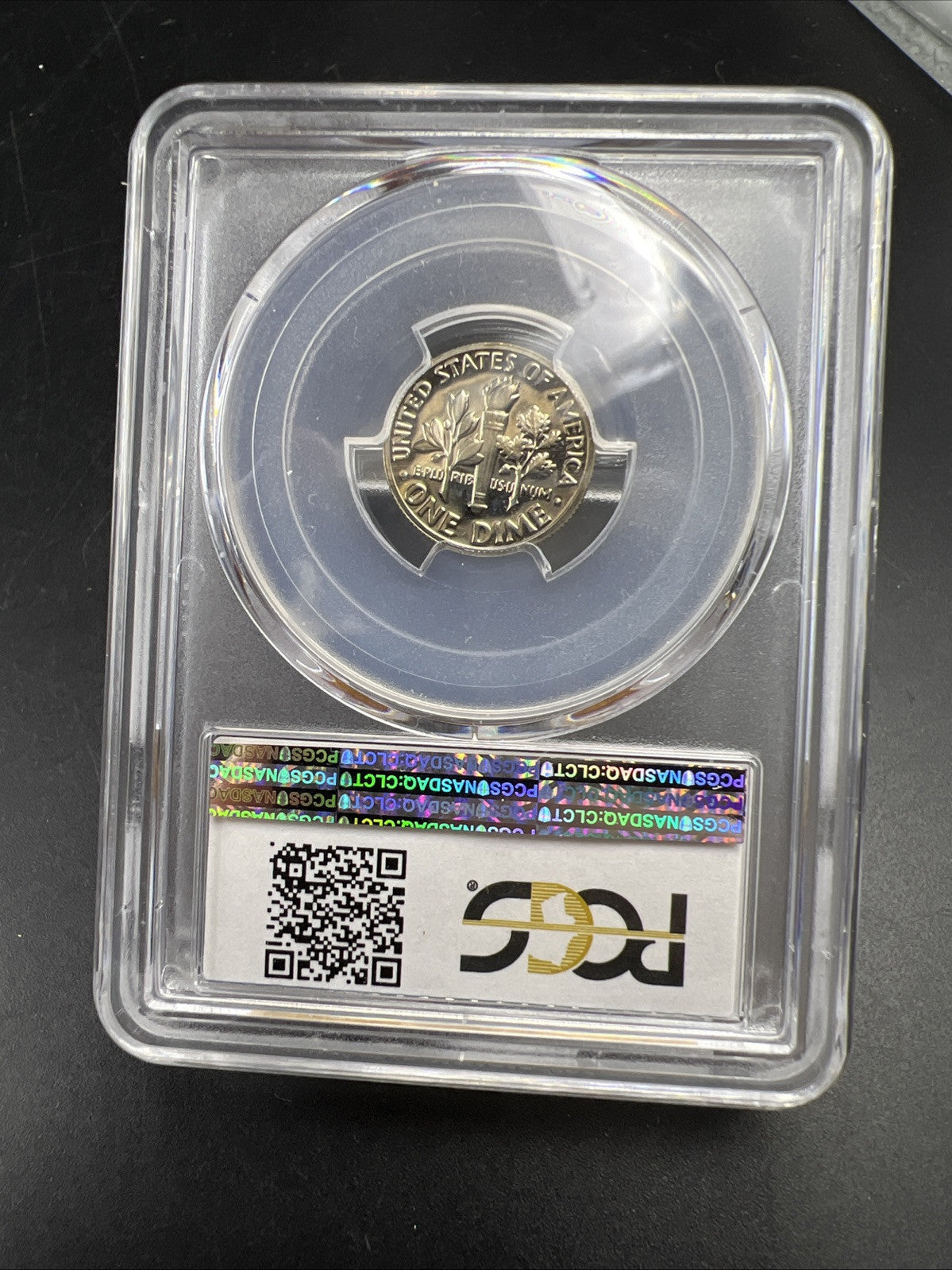 1974 S 10c Roosevelt Clad Copper Nickel Dime Coin PCGS PR69 DCAM #734