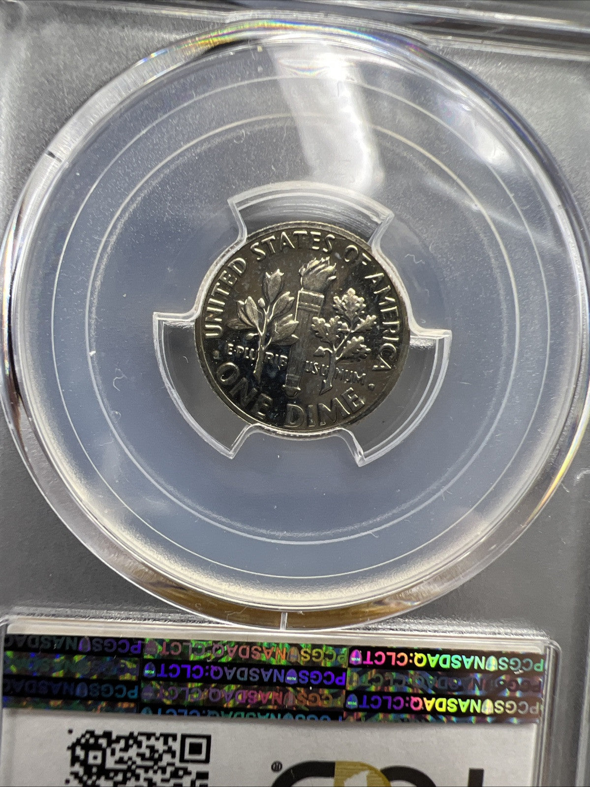 1974 S 10c Roosevelt Clad Copper Nickel Dime Coin PCGS PR69 DCAM #734