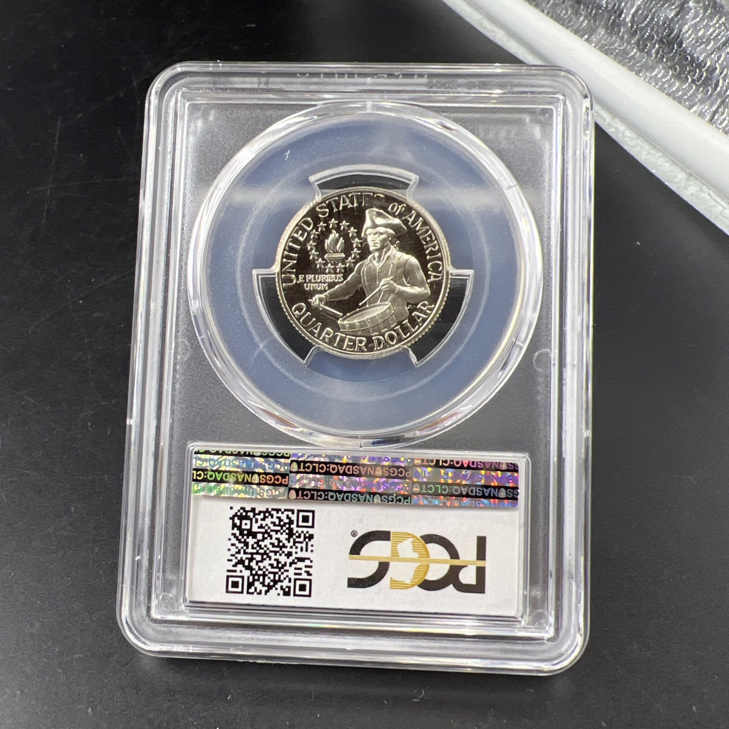 1976 S 25c Bicentennial Washington Silver Quarter Proof Coin PCGS PR69 DCAM #642