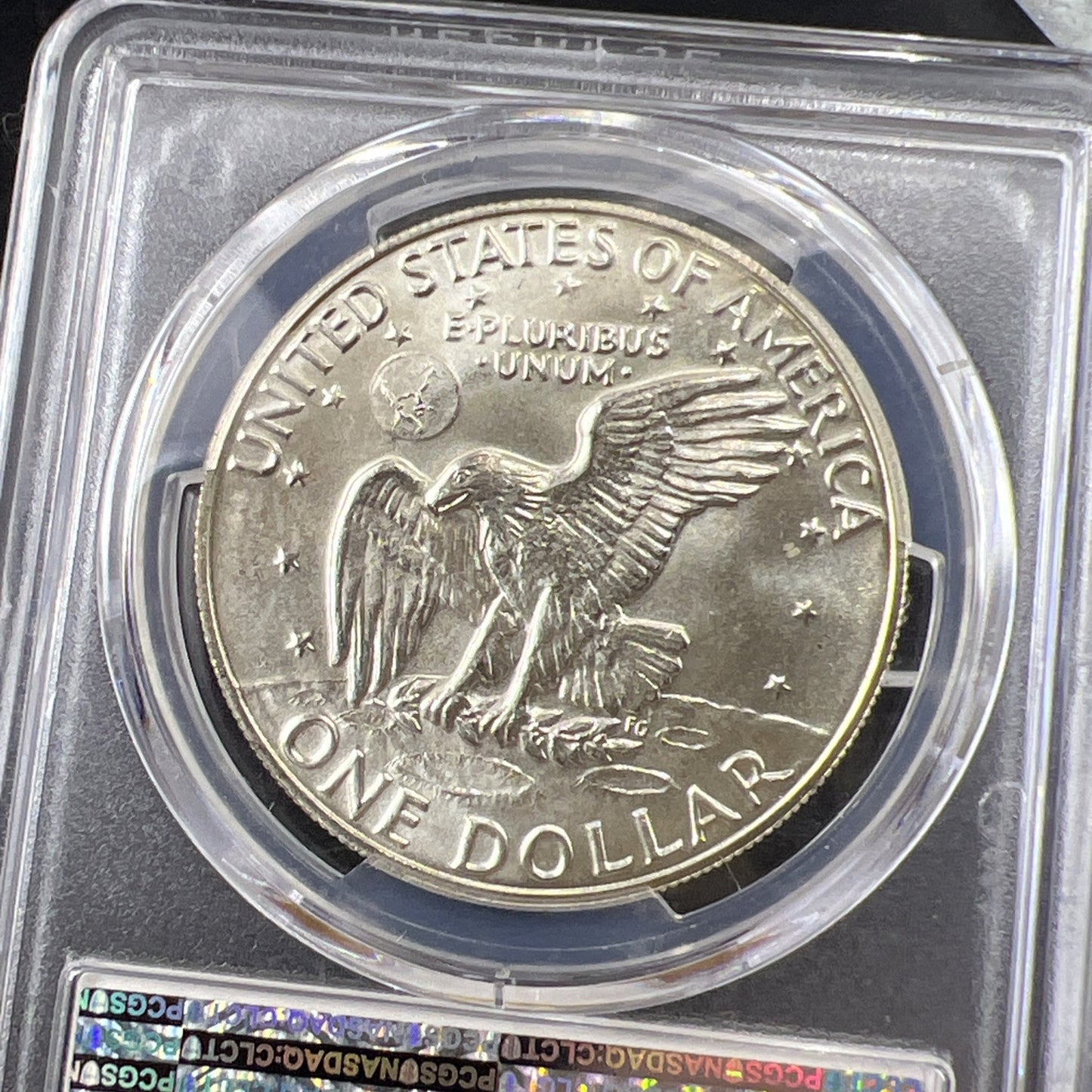 PCGS Certified 1974 S $1 Ike Eisenhower 40% Silver Dollar Coin PCGS MS67 #007