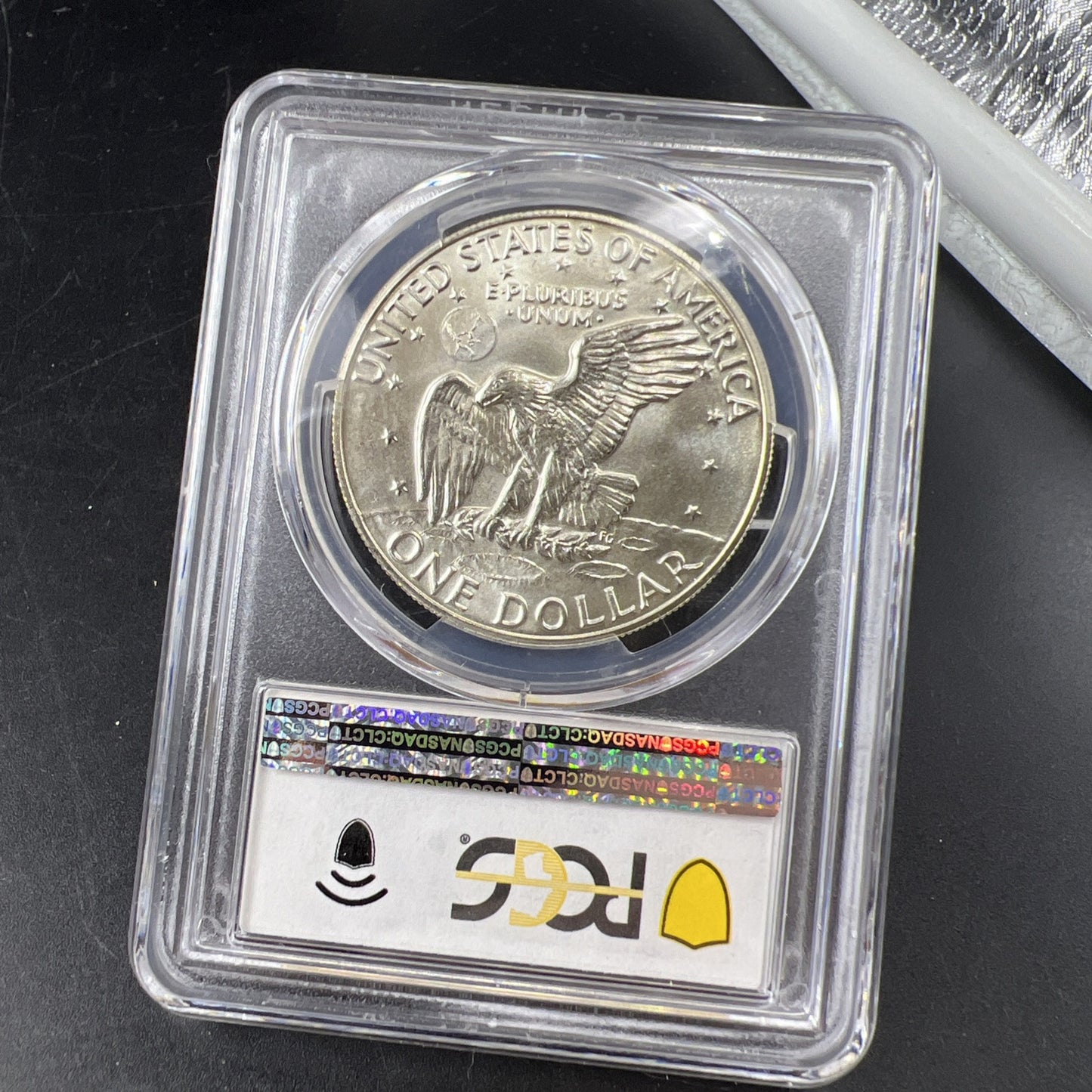 PCGS Certified 1974 S $1 Ike Eisenhower 40% Silver Dollar Coin PCGS MS67 #007