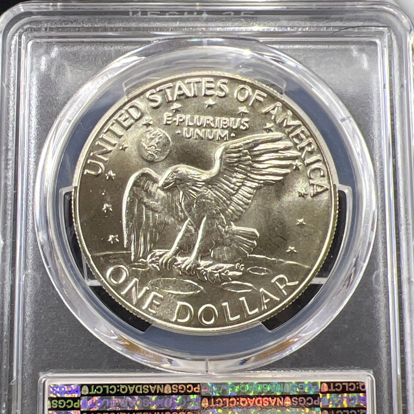 1974 S $1 Ike Eisenhower 40% Silver Dollar Coin PCGS MS67 #996 Gem BU Certified