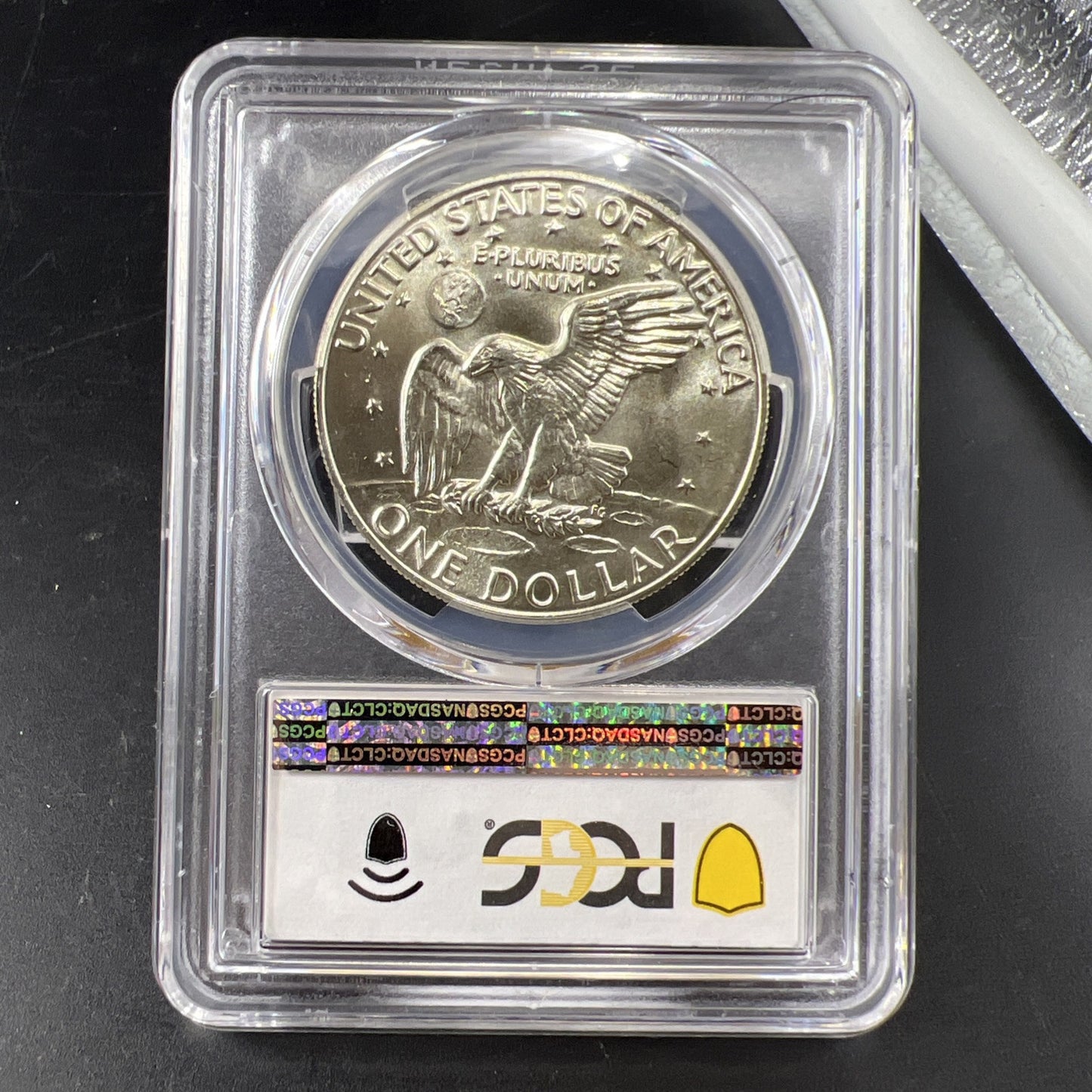 1974 S $1 Ike Eisenhower 40% Silver Dollar Coin PCGS MS67 #996 Gem BU Certified