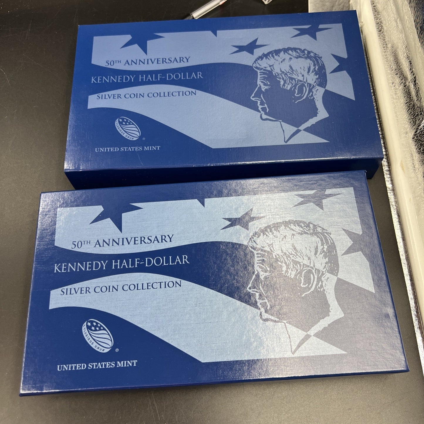 2014 Kennedy JFK 50th Anniversary Edition Half Dollar 4 Coin Set OGP Box COA