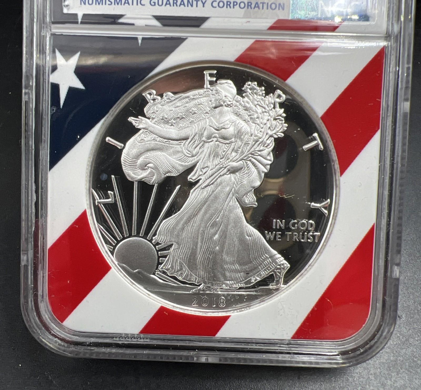 2018 W 1 oz American Silver Eagle Coin $1 NGC PF70 UCAM Congratulations Set USA