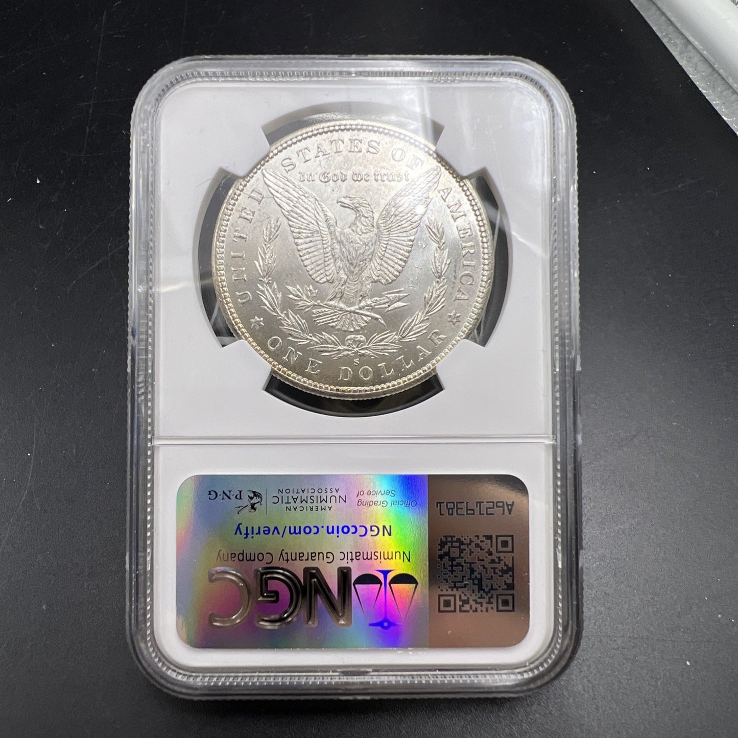 1887 S S/S $1 Morgan Silver Dollar Coin MS62 BU UNC VAM 2 Top 100 Variety