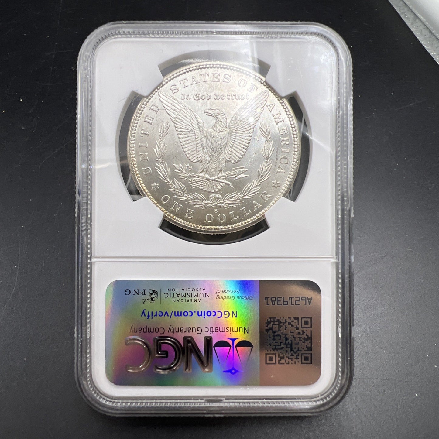 1887 S S/S $1 Morgan Silver Dollar Coin MS62 BU UNC VAM 2 Top 100 Variety